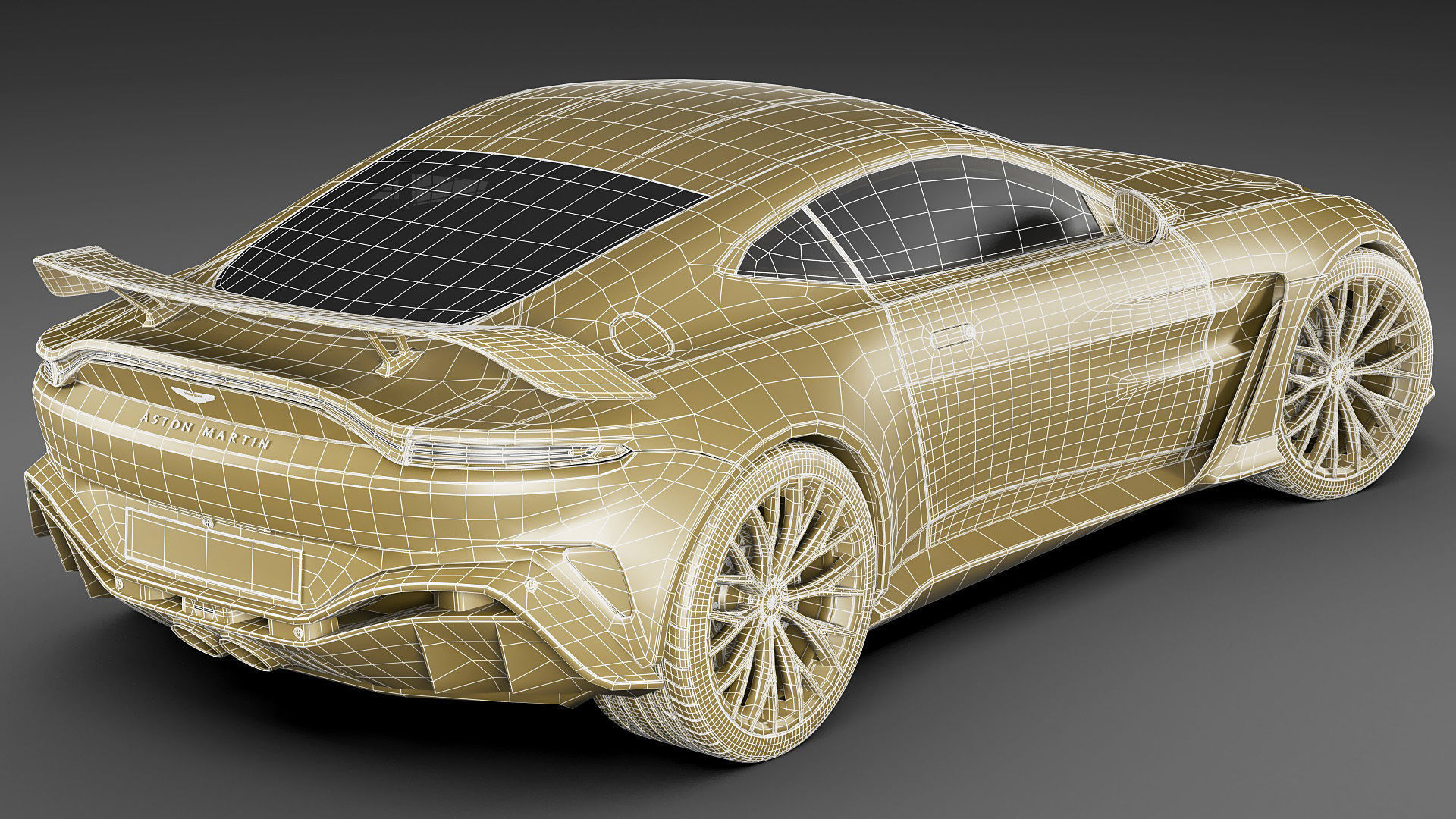 Aston Martin V12 Vantage 2023 3D model_27