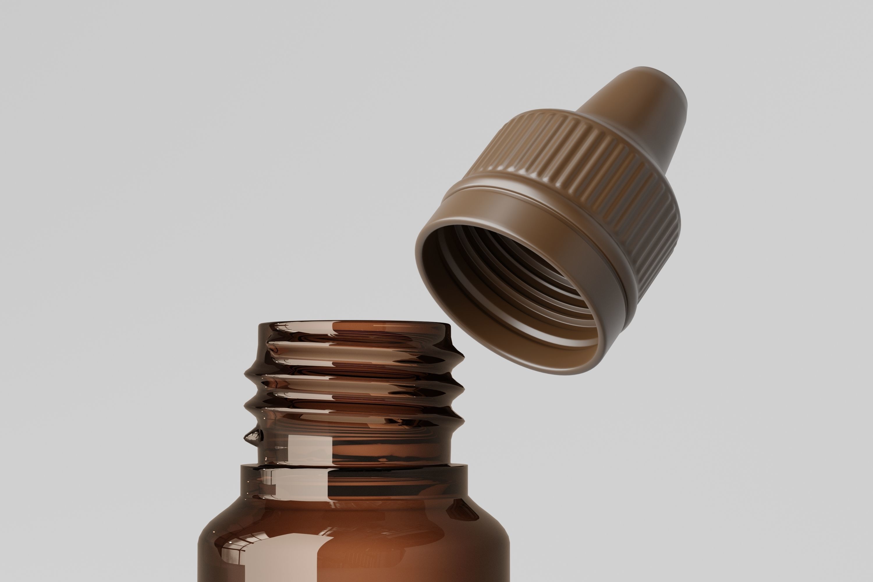 Dropper Bottle 3D model_2