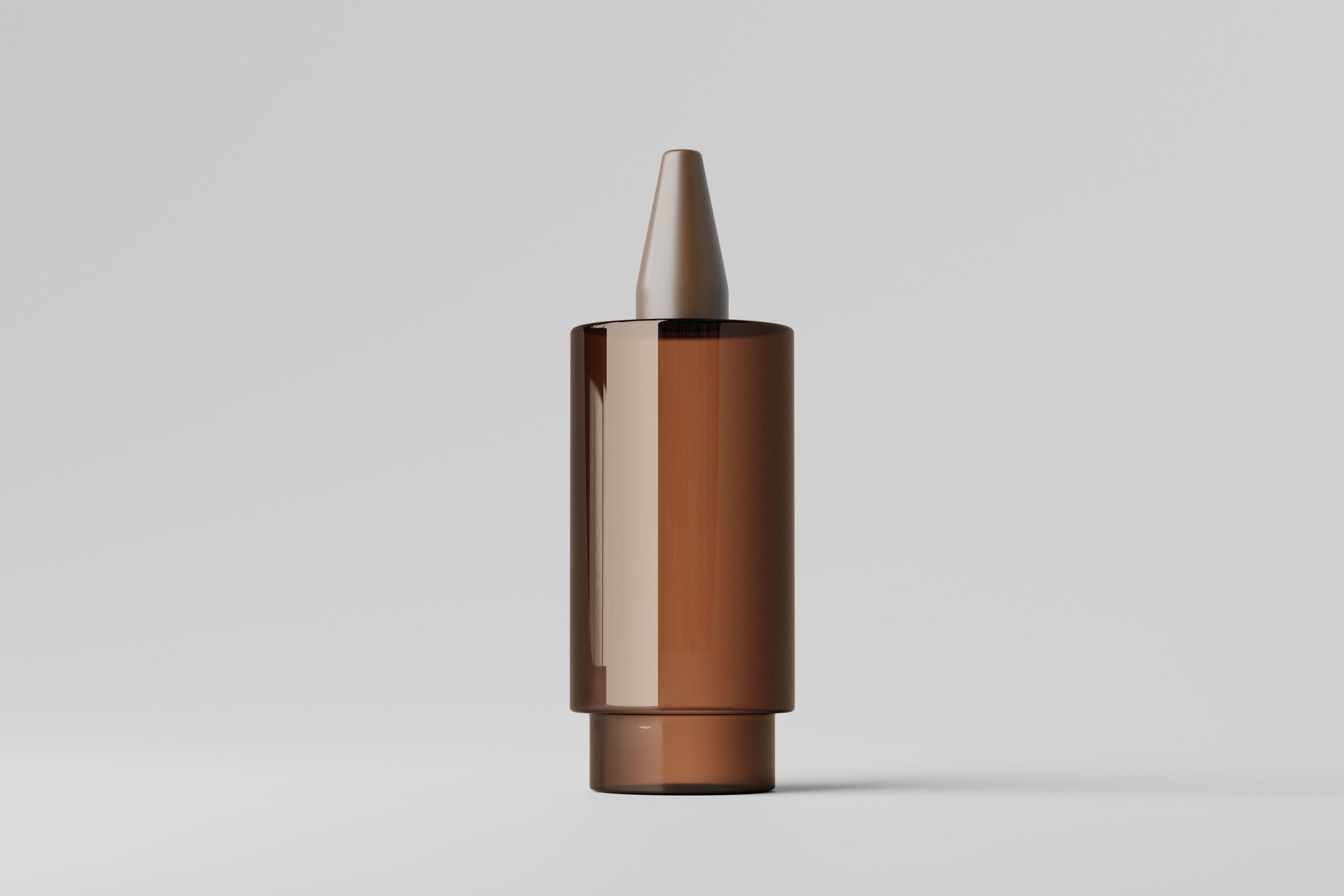 Bottle skin care mockup 3D model_1