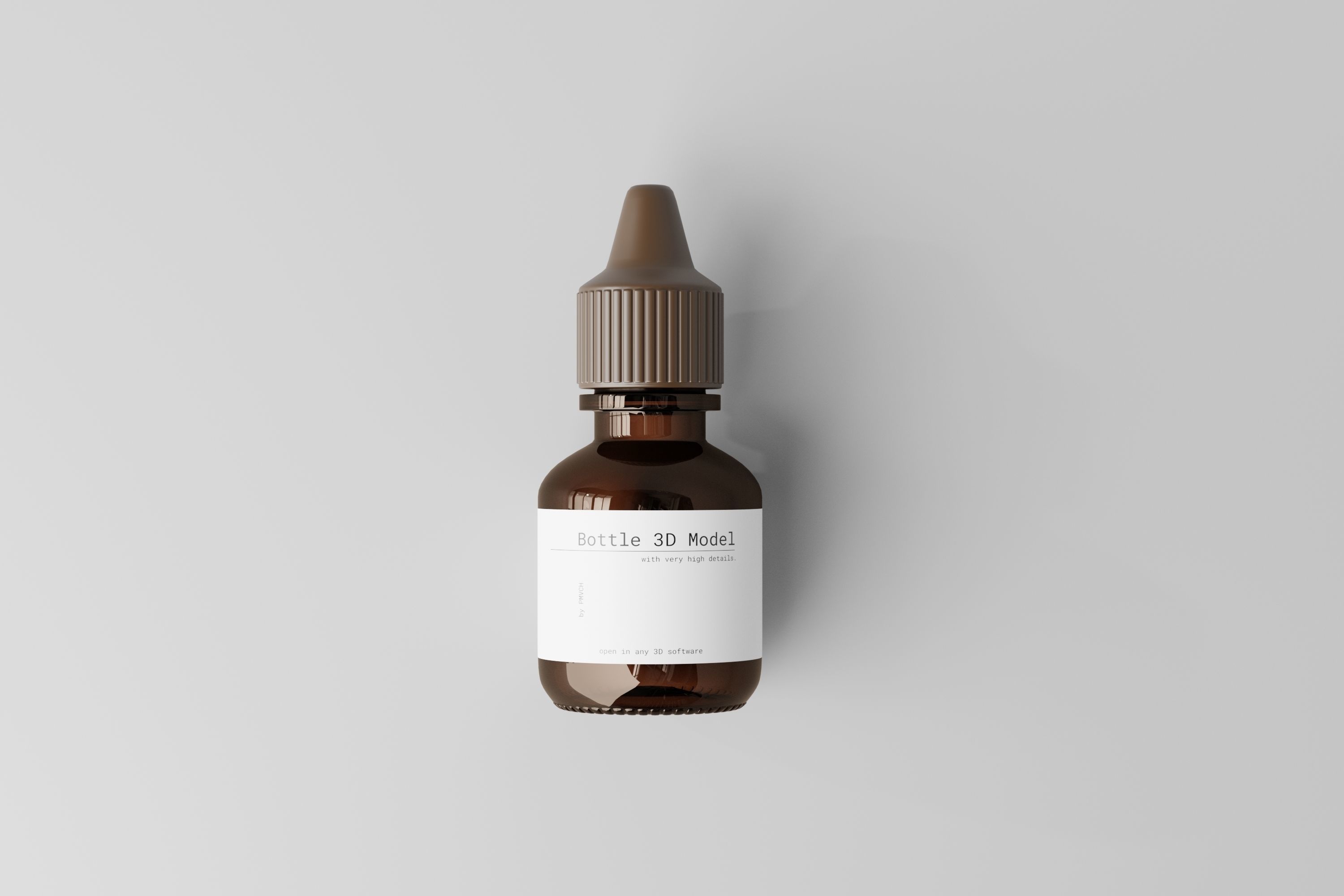 Dropper Bottle 3D model_4