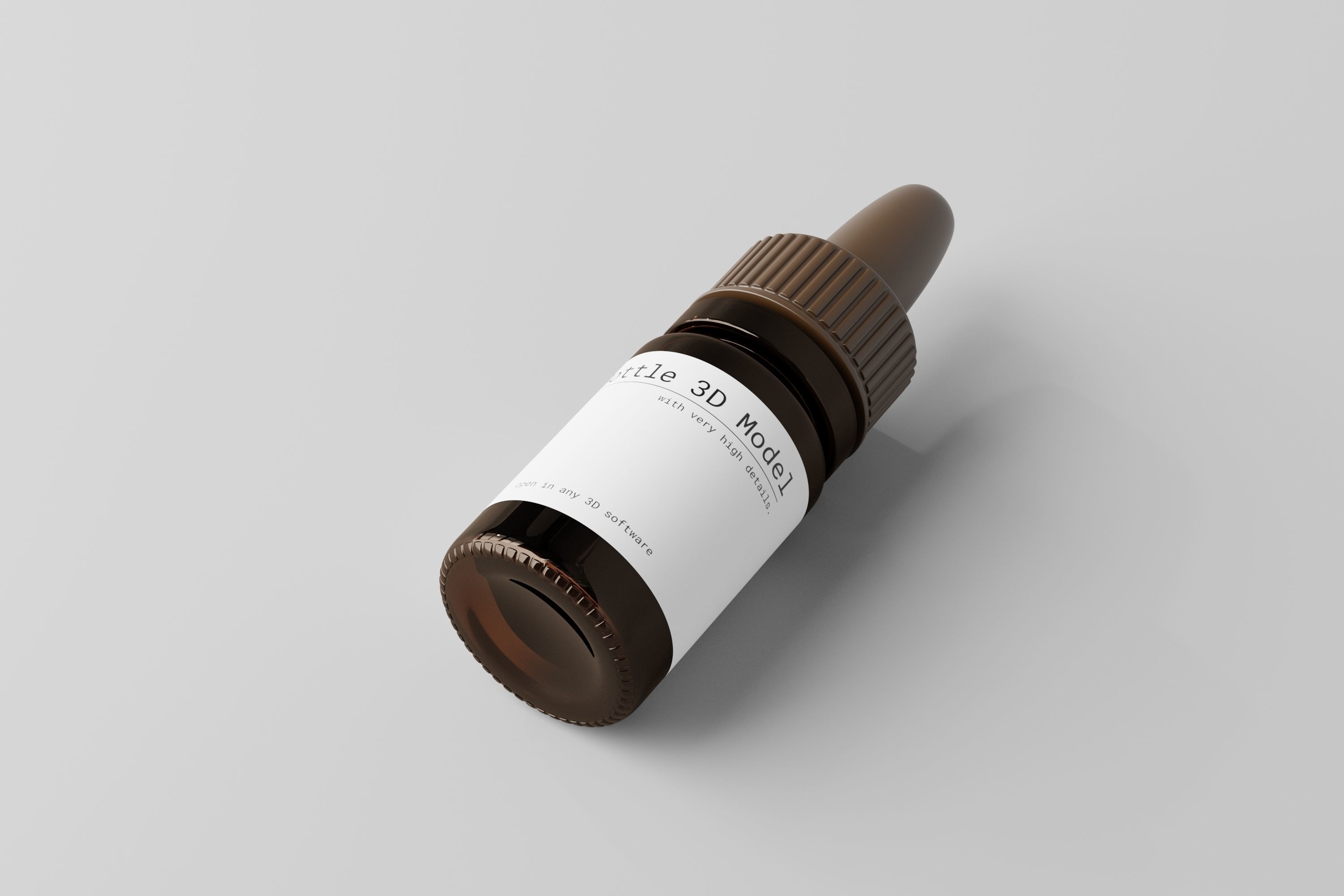 Dropper Bottle 3D model_1
