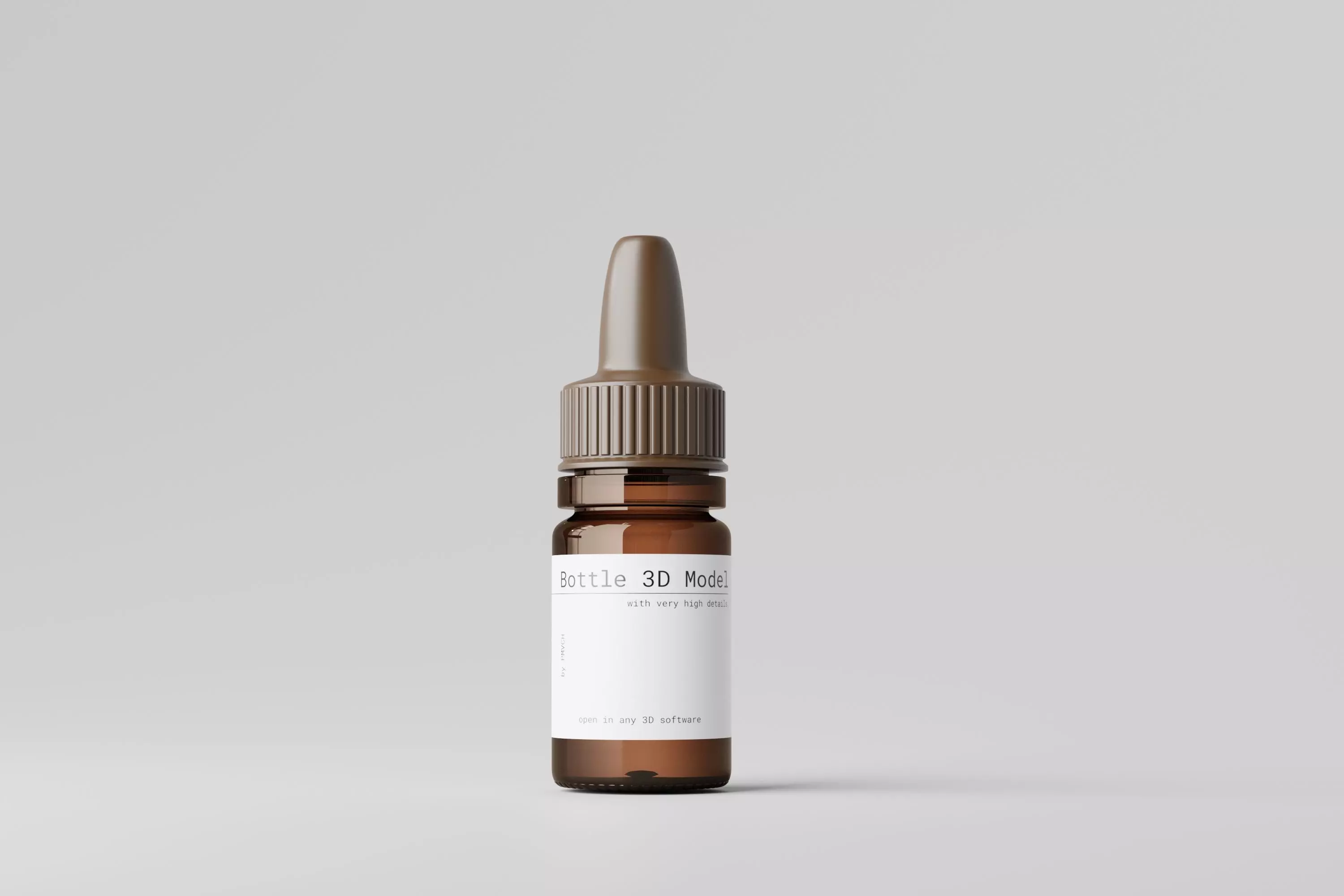 Dropper Bottle 3D model_0