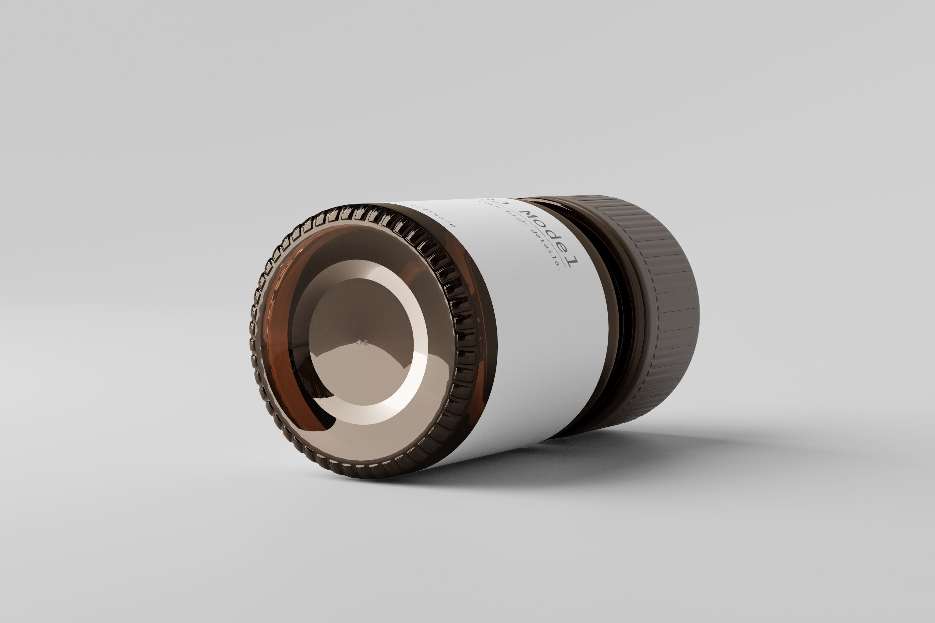 Pills Bottle 3D model_5