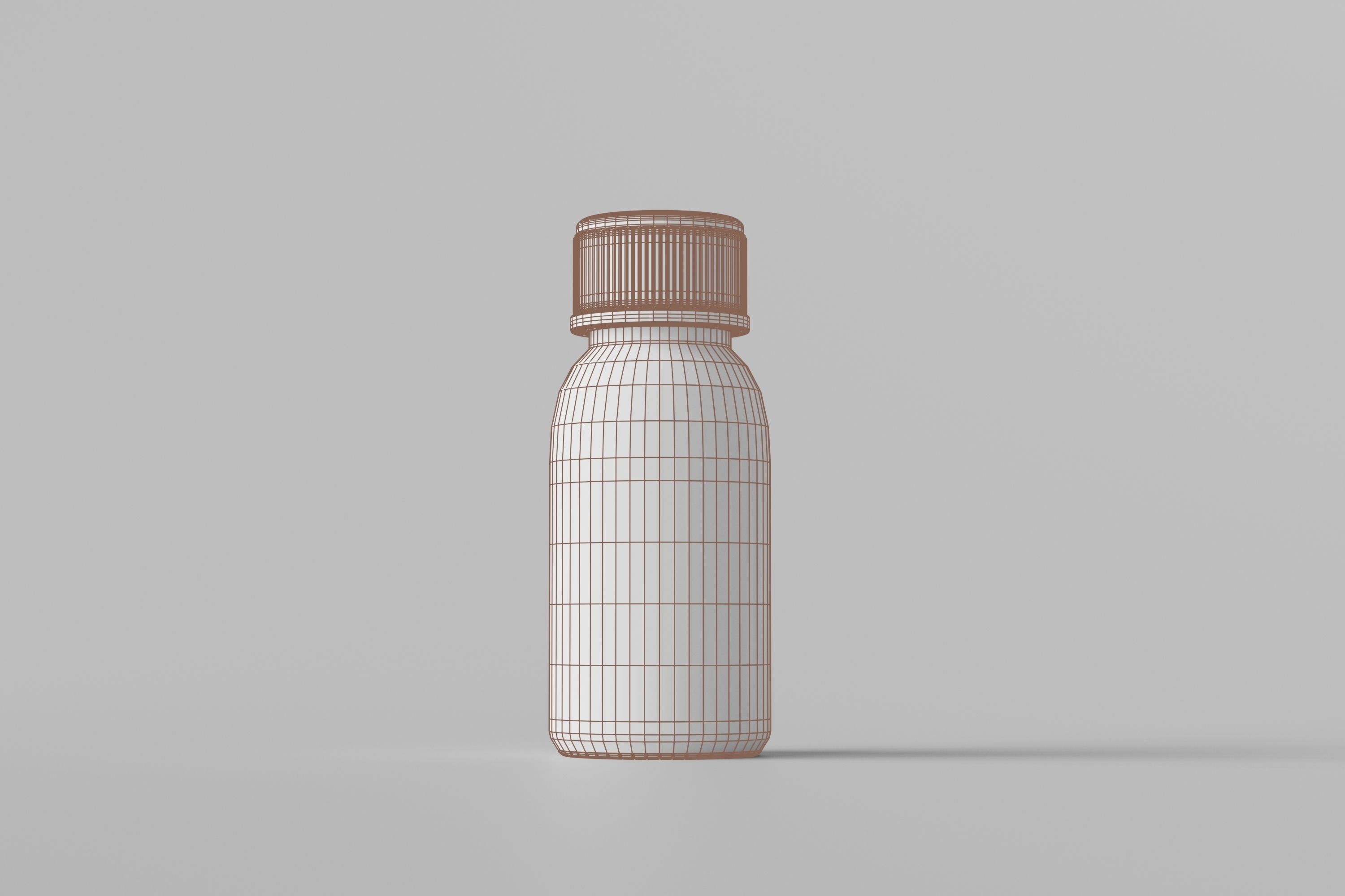 Medicine Bottle 3D model_6