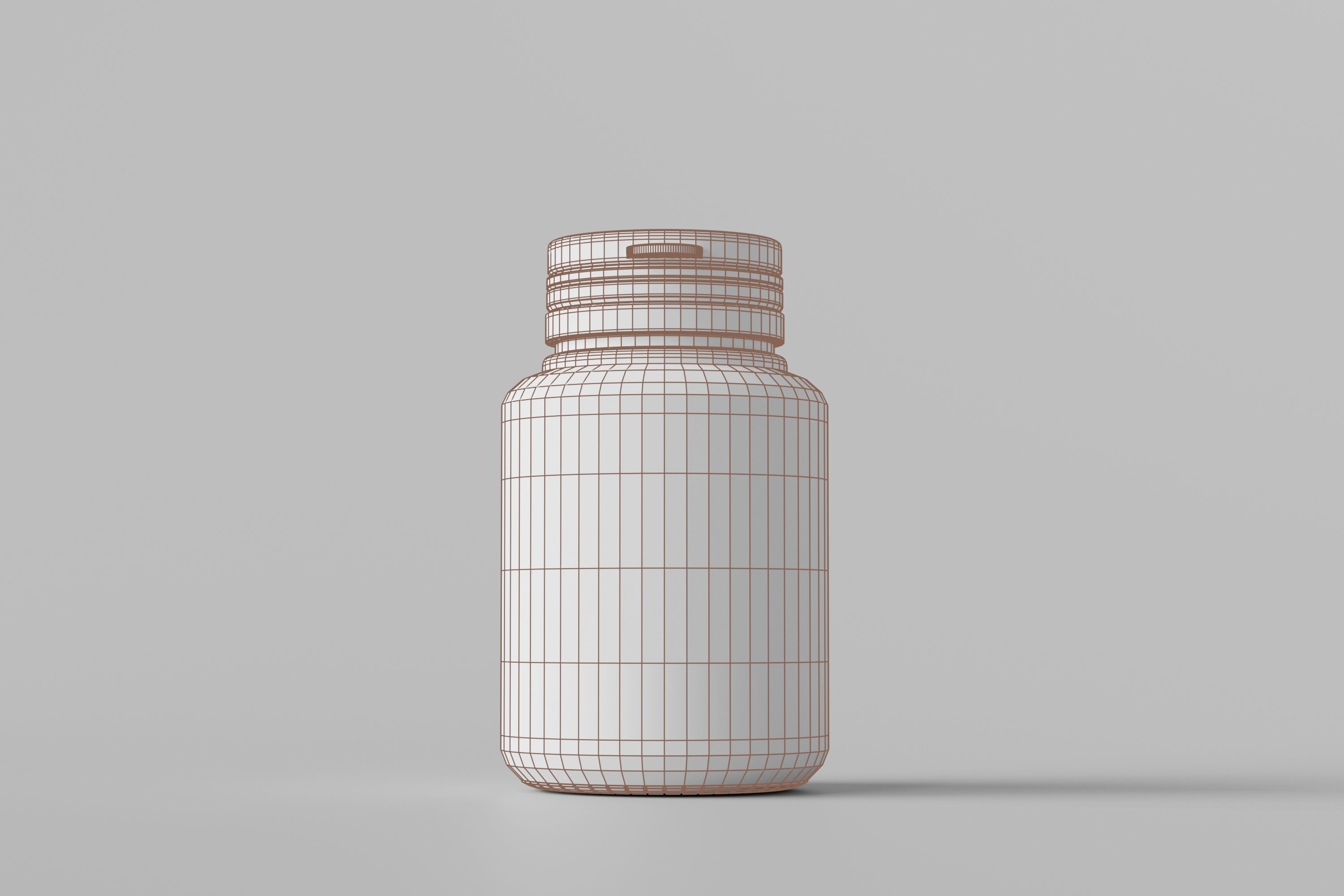 Medicine Bottle 3D model_6