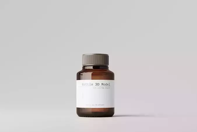 Medicine Bottle 3D model