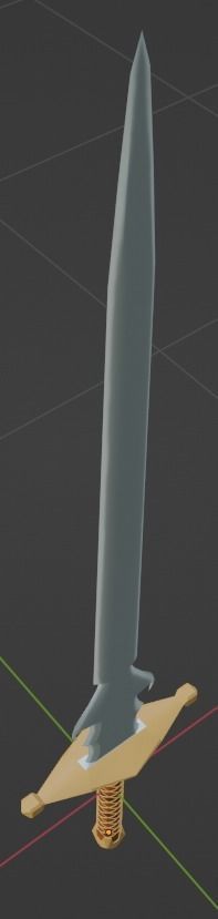 Master Sword Free 3D model_1