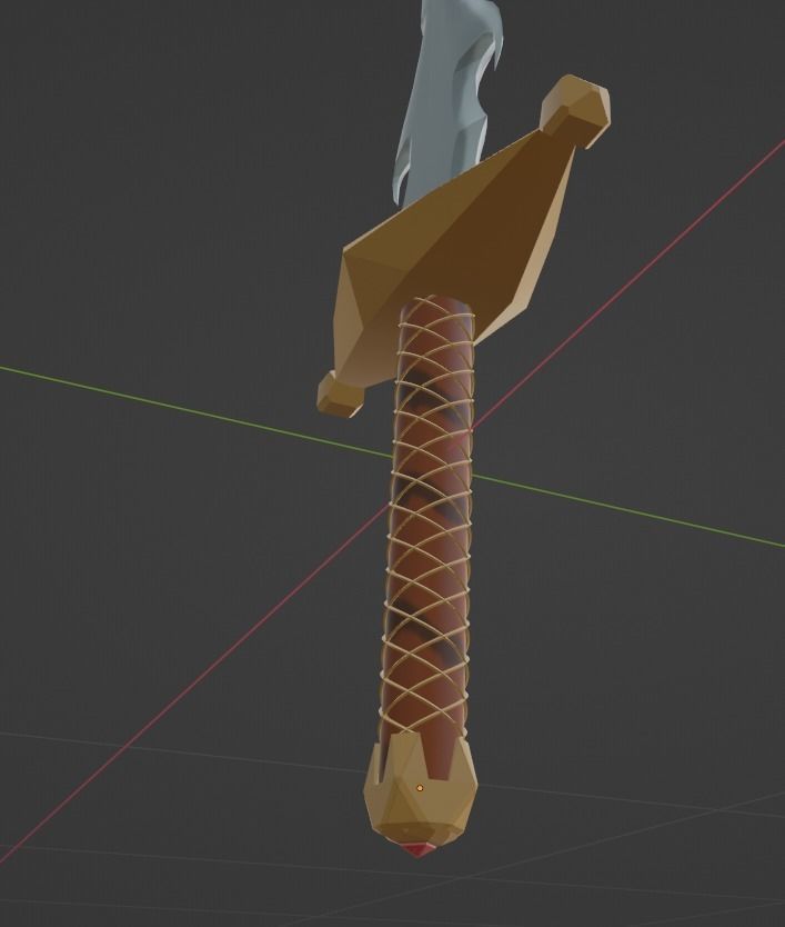 Master Sword Free 3D model_2