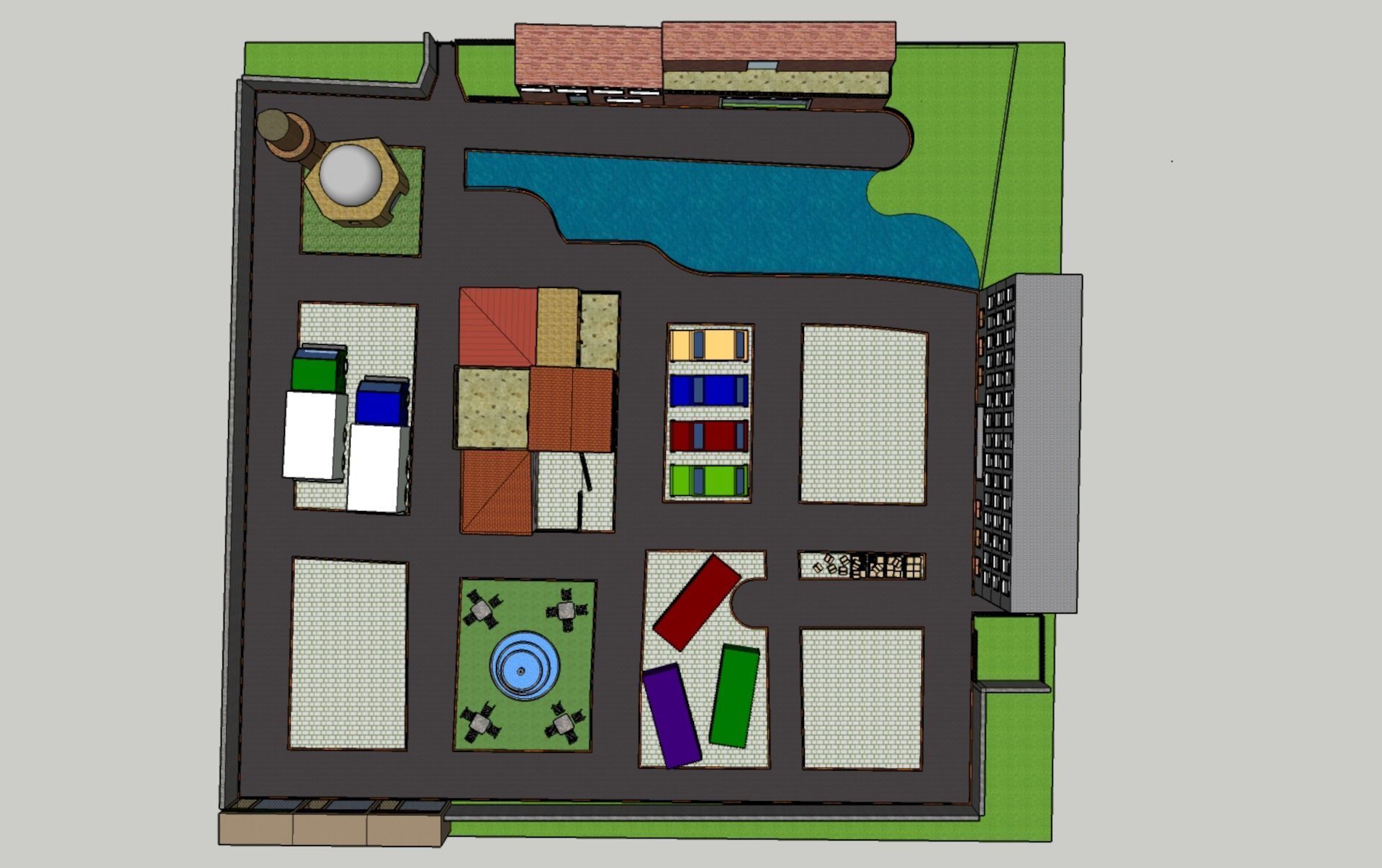 Map Model mosque 3D model_7