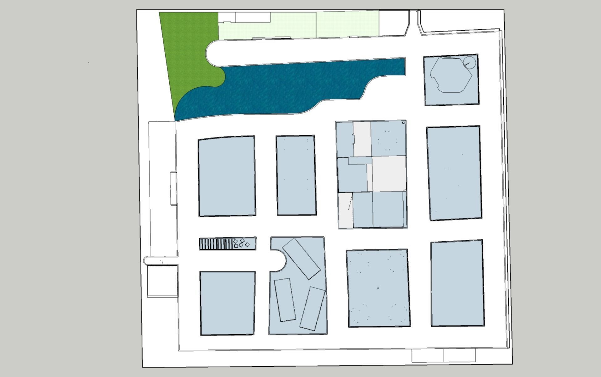Map Model mosque 3D model_1