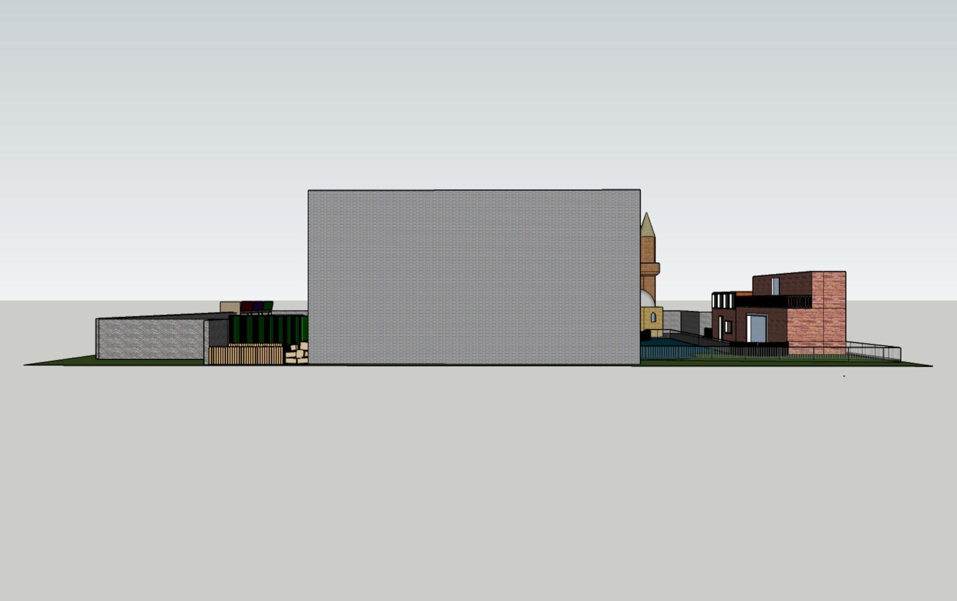 Map Model mosque 3D model_4