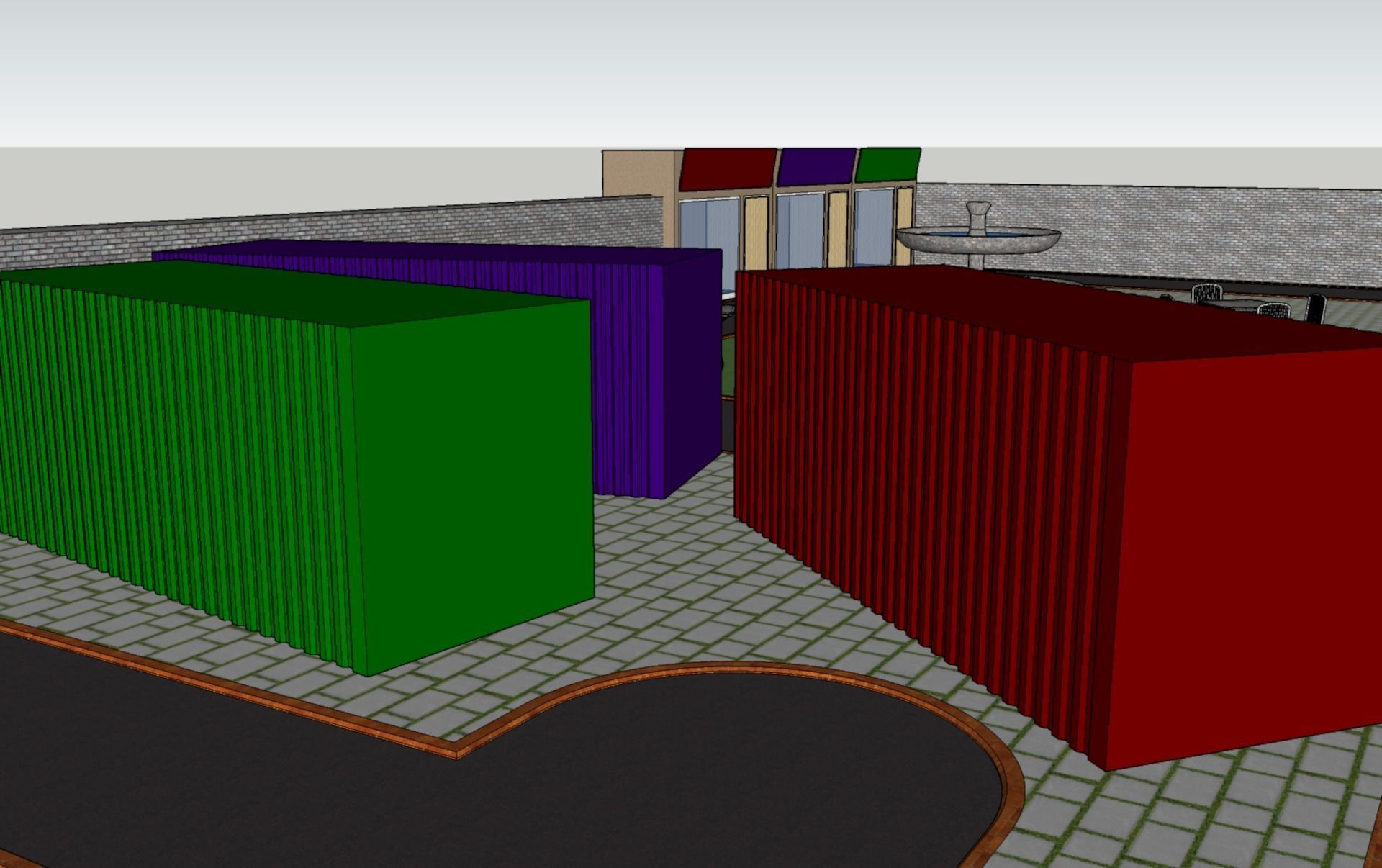 Map Model mosque 3D model_5