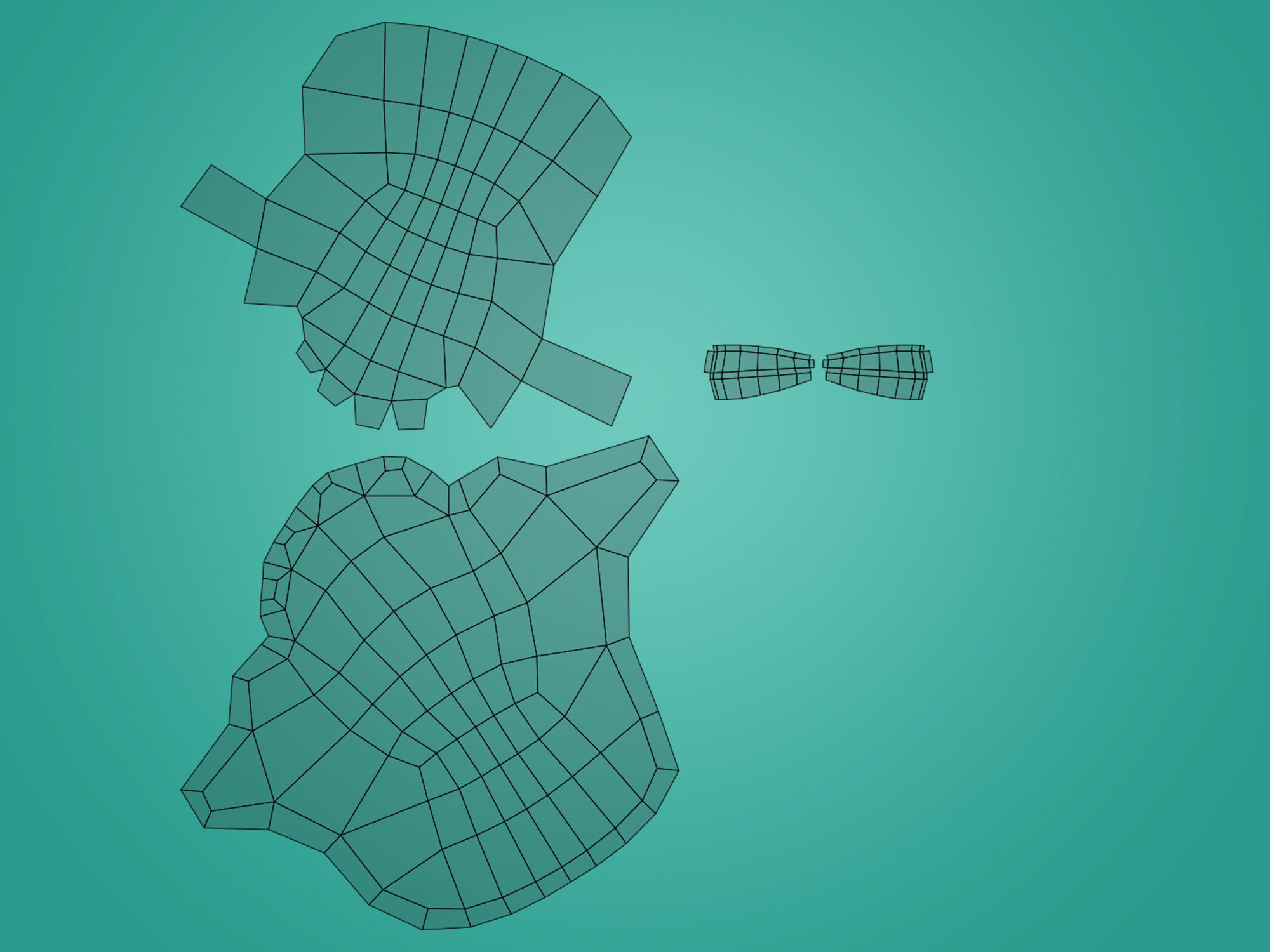 Male Character 3D Cartoon style Free 3D model_35