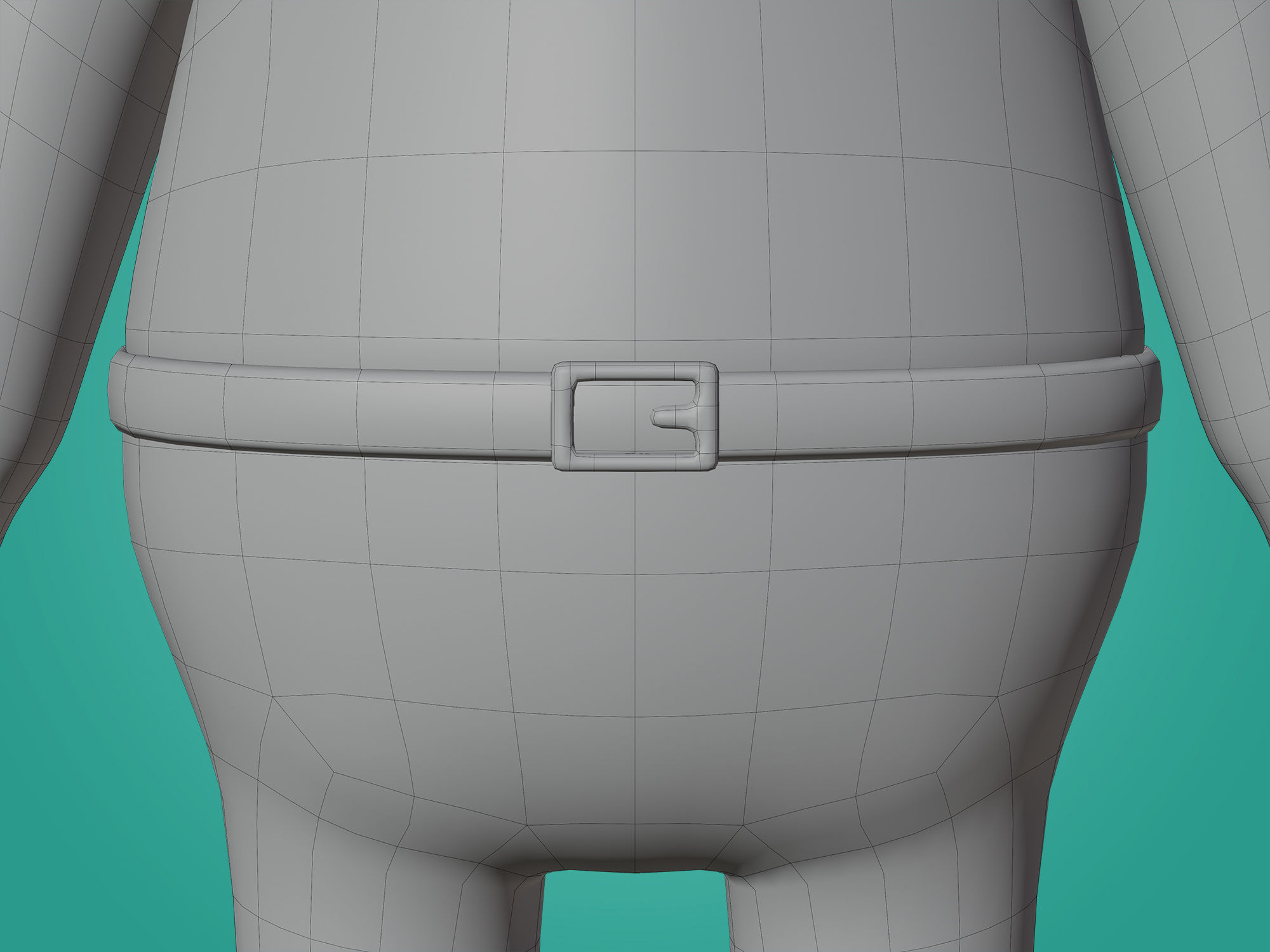 Male Character 3D Cartoon style Free 3D model_26