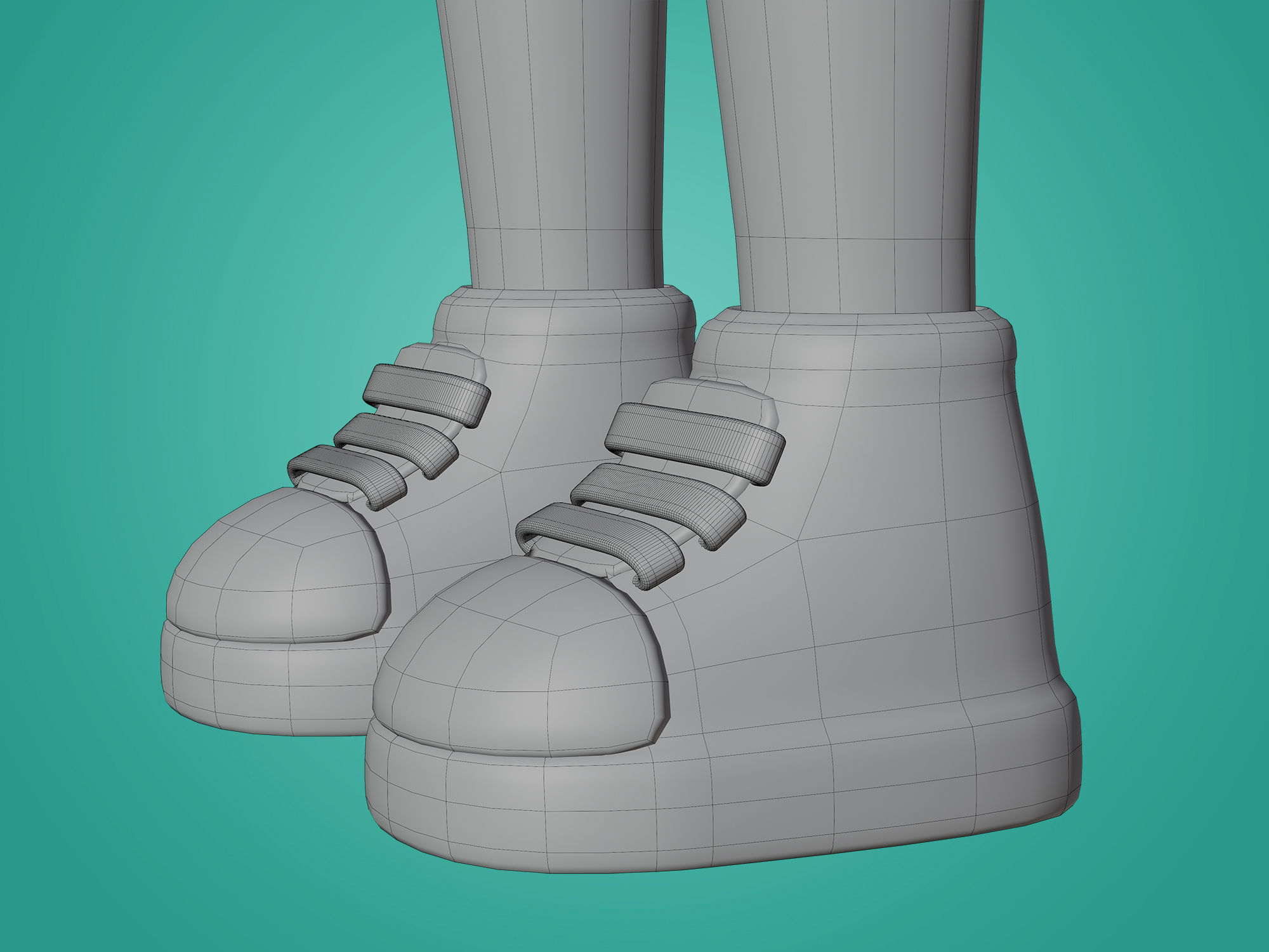 Male Character 3D Cartoon style Free 3D model_29