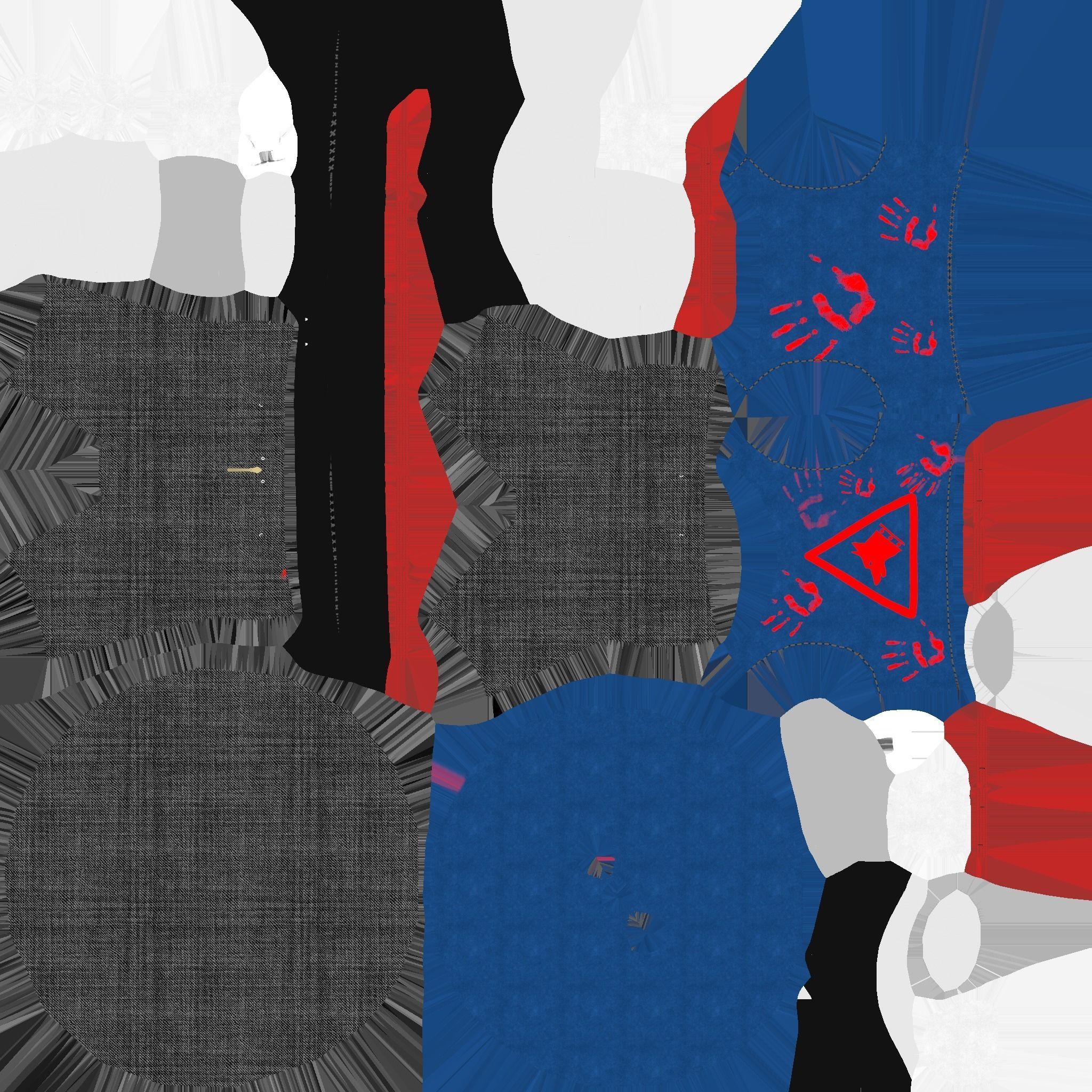 Male Character 3D Cartoon style Free 3D model_33