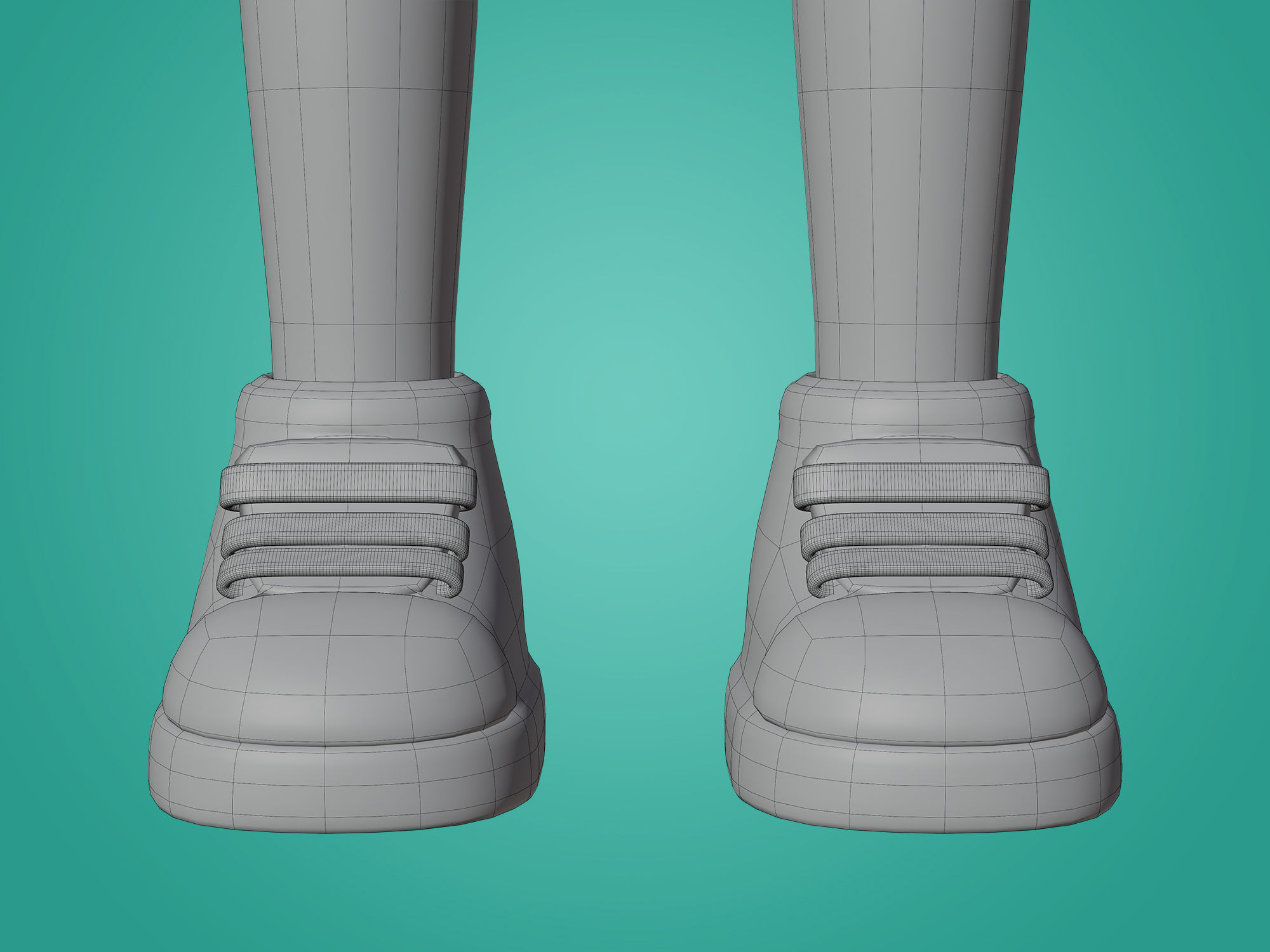 Male Character 3D Cartoon style Free 3D model_28