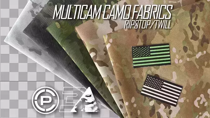 CP Multicam Camo Generator 3D model