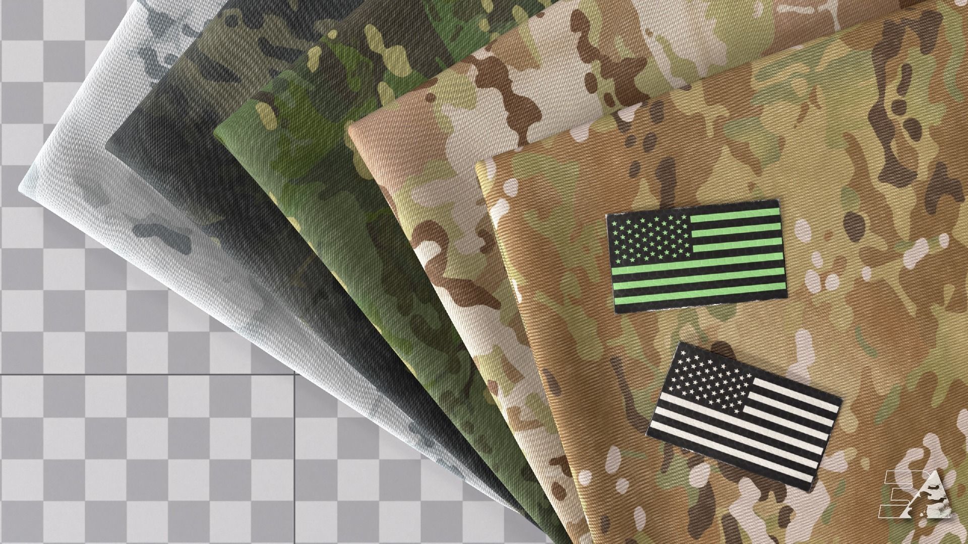 CP Multicam Camo Generator 3D model_1