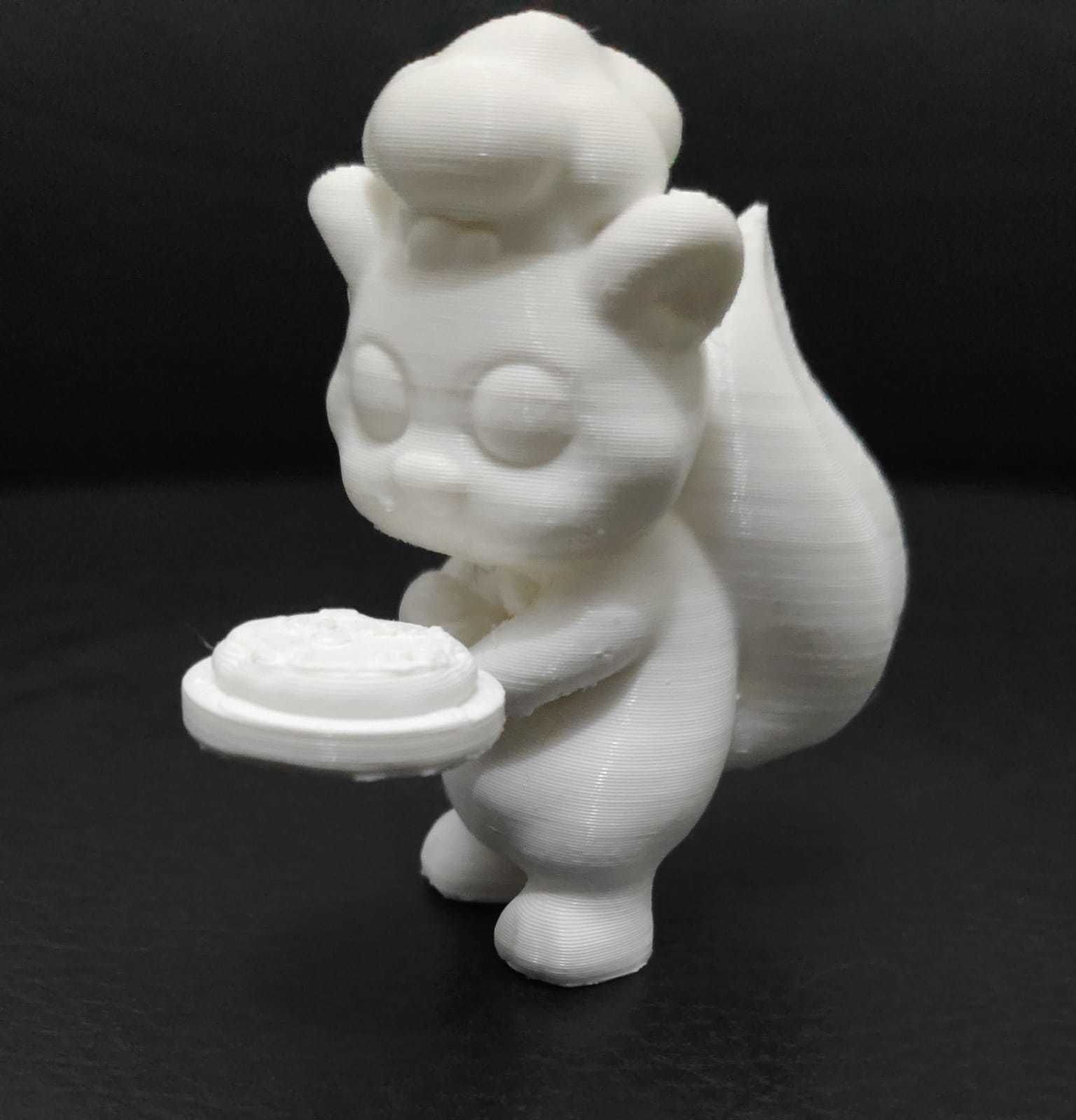 Chef Squirrel 3D print model_4