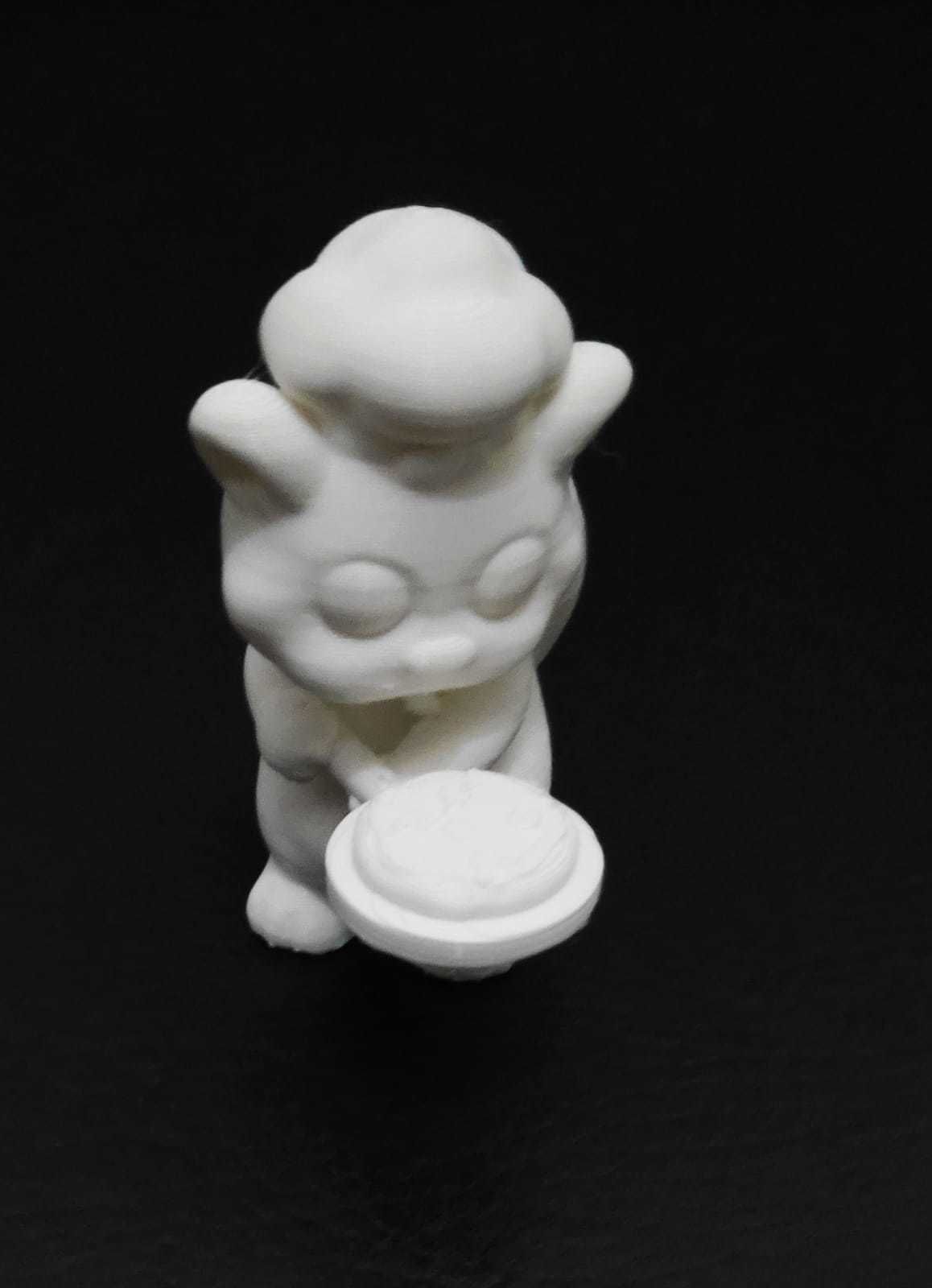Chef Squirrel 3D print model_11