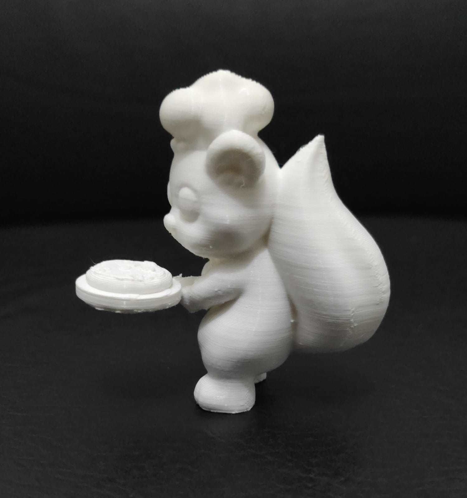 Chef Squirrel 3D print model_7