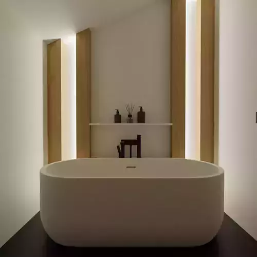 Modern compact bathroom