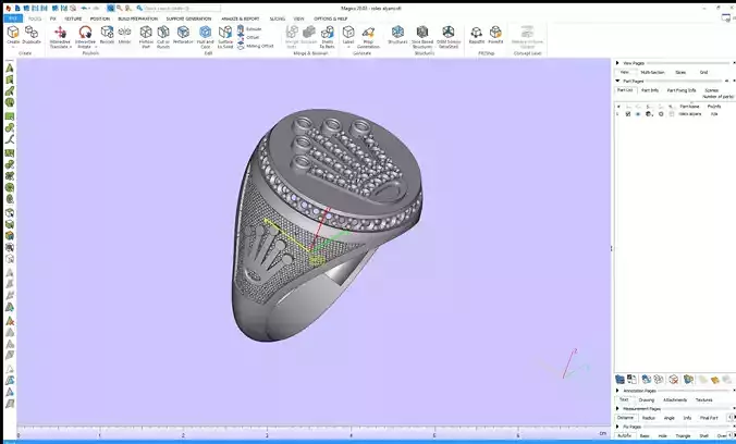 GENTS RING 3D print model