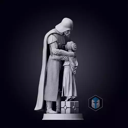 Darth Vader Figurine - Pose 7 3D print model