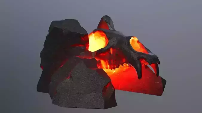 lava skull gate