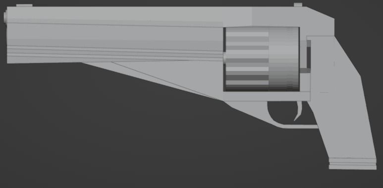 My Mk3-V2 Revolver 3D model_4