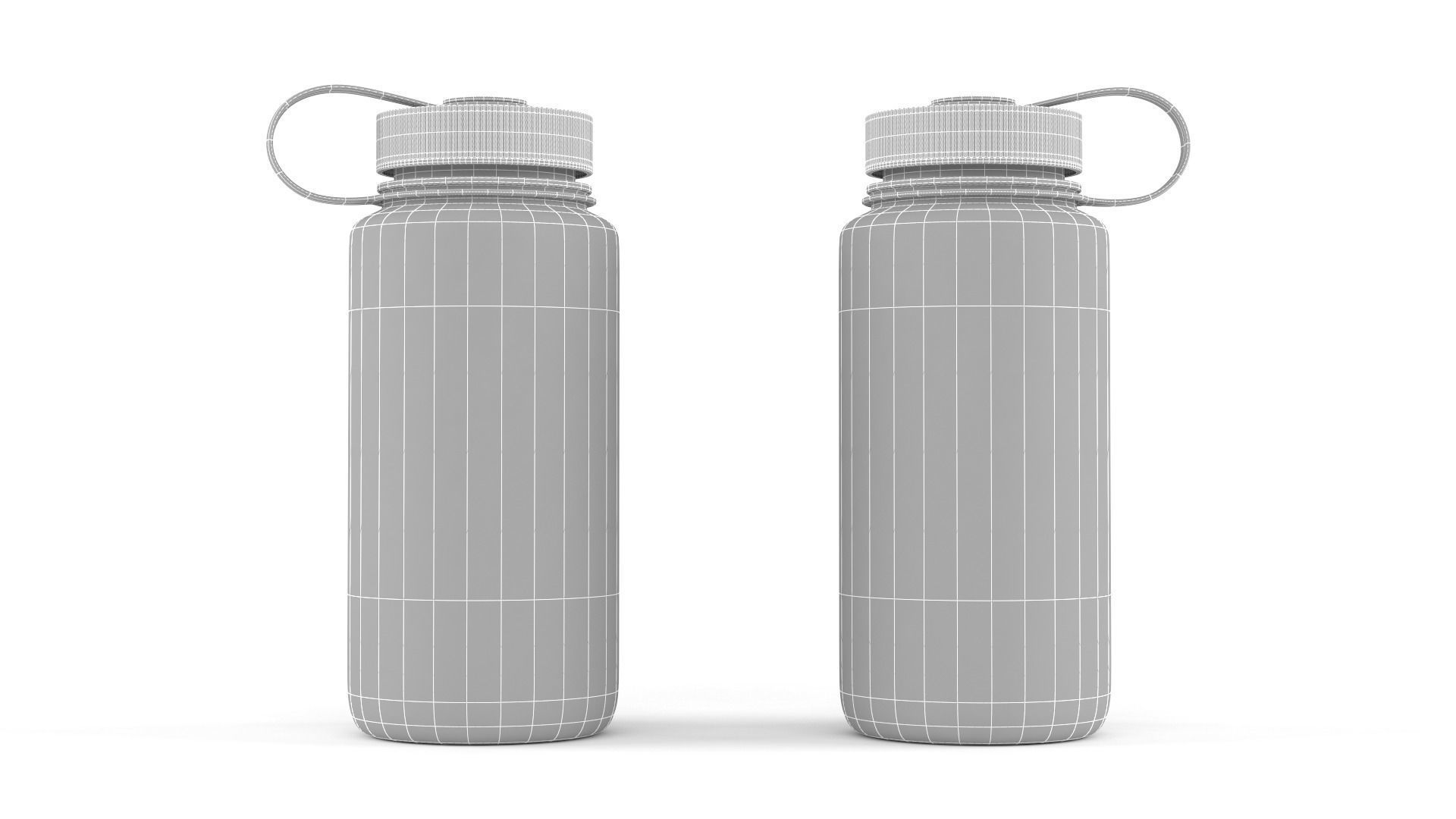 Water Bottle 3D model_6