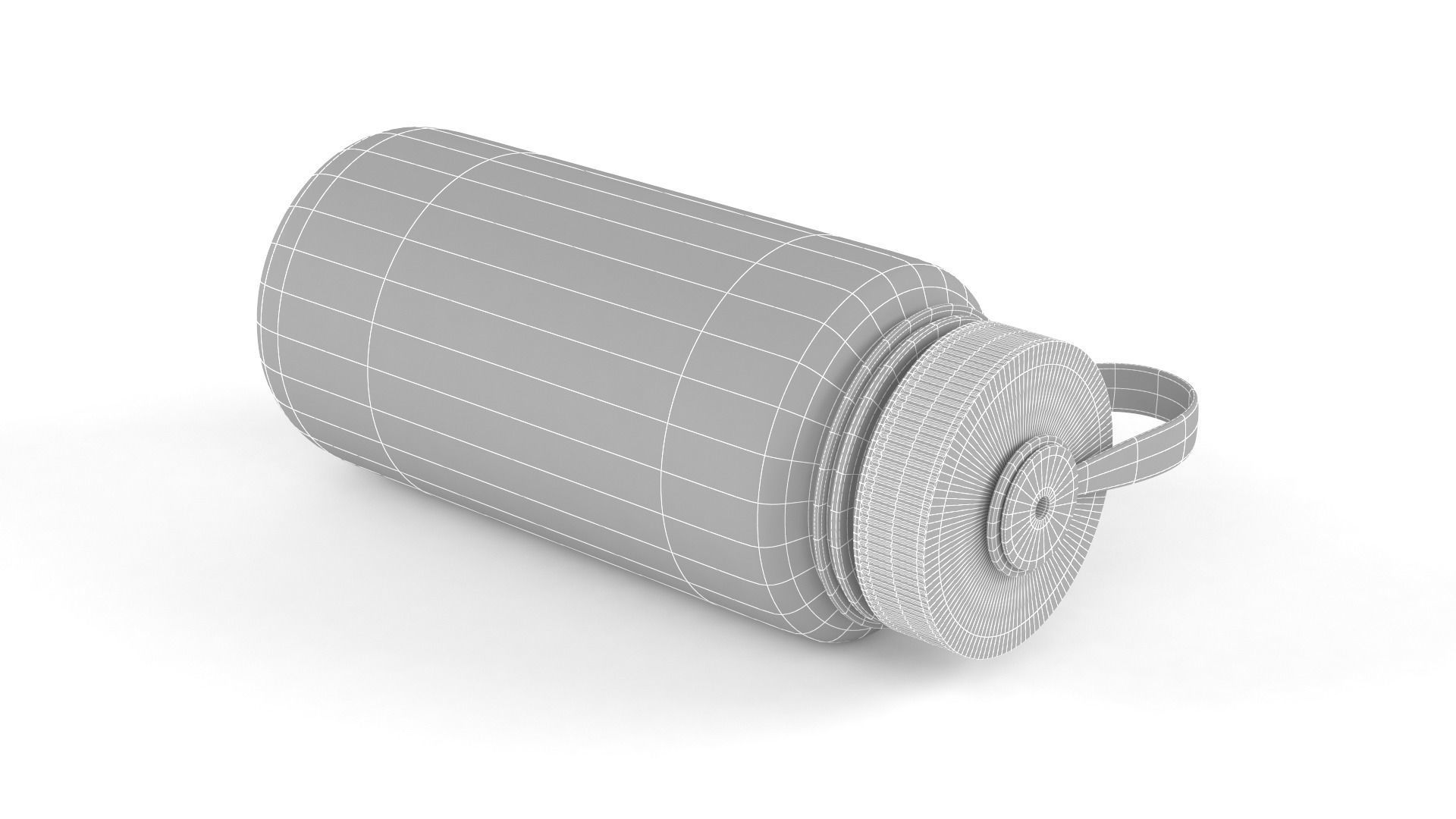 Water Bottle 3D model_11