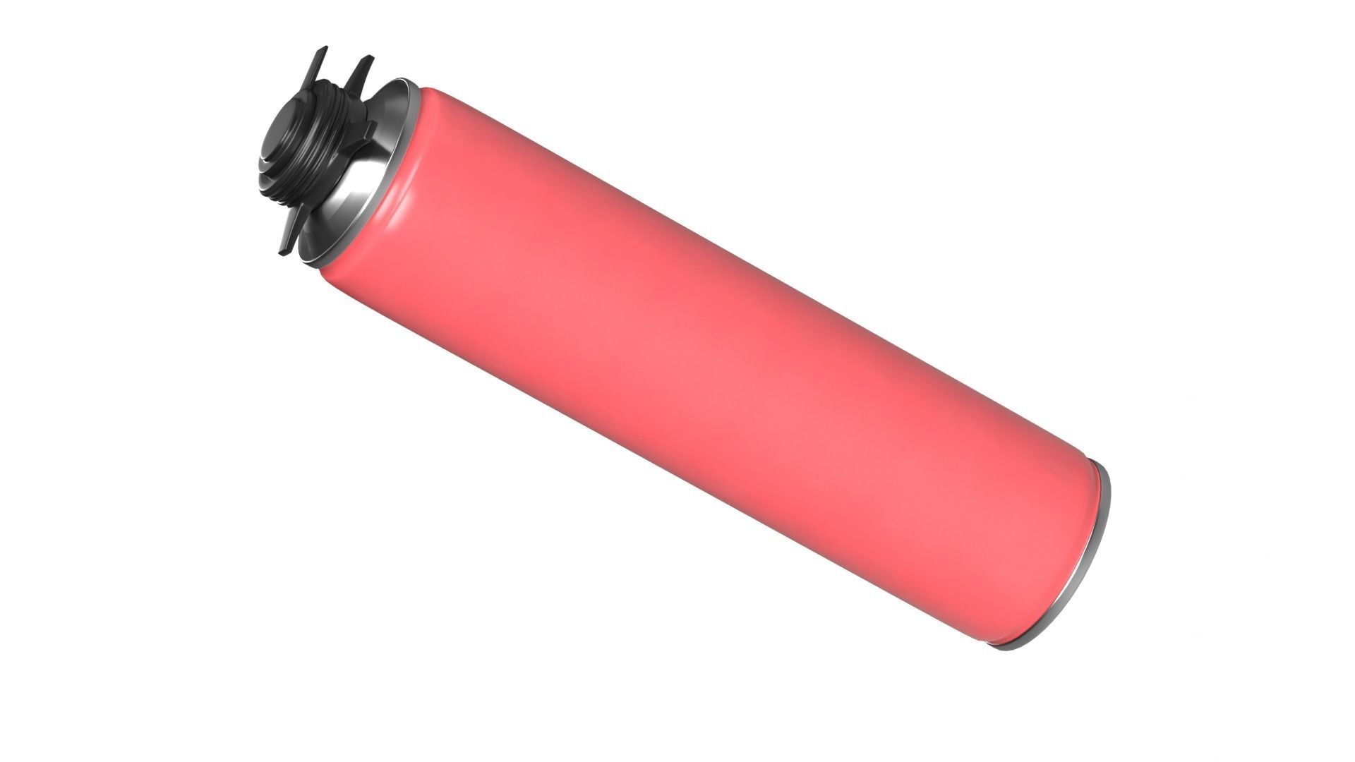 Polyurethane foam  750 ml open mockup 3D model_3