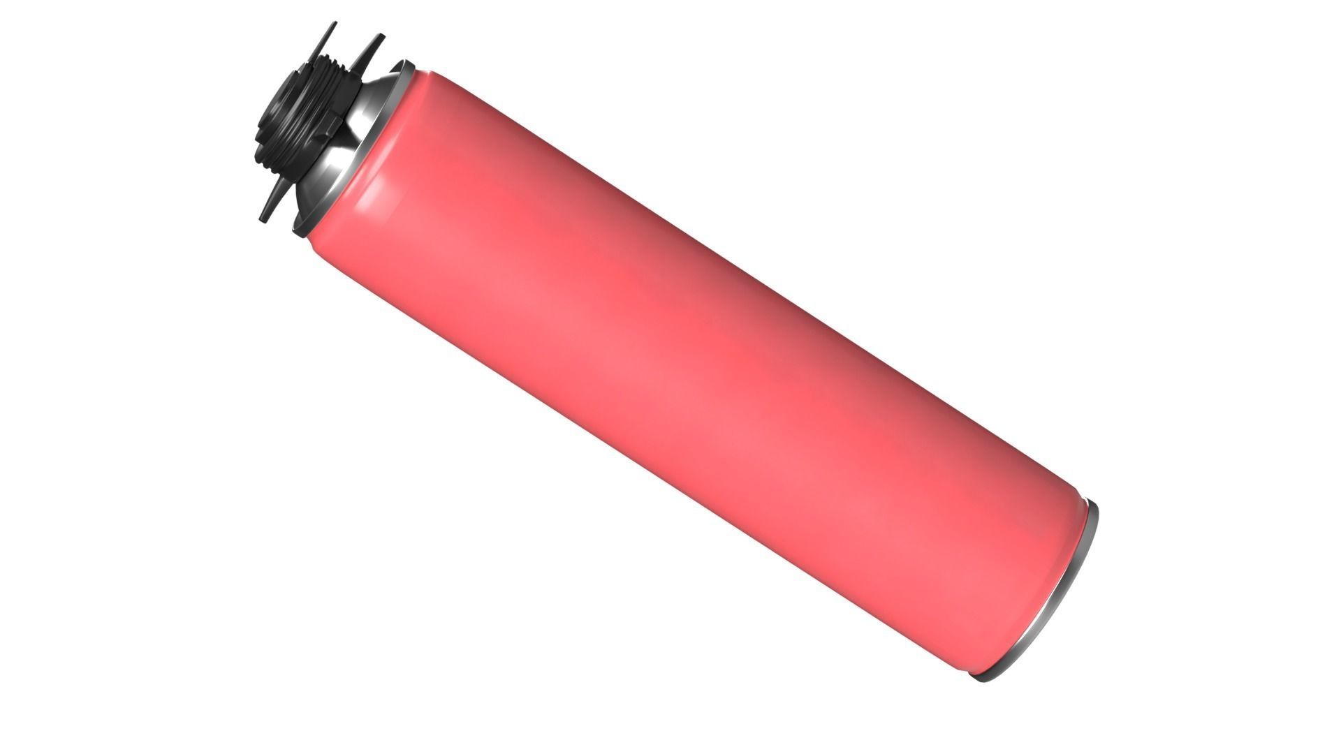 Polyurethane foam  750 ml open mockup 3D model_4