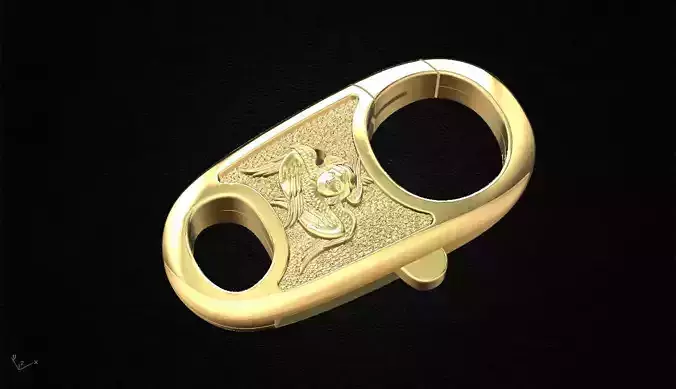 Jewellery lock 3D print model