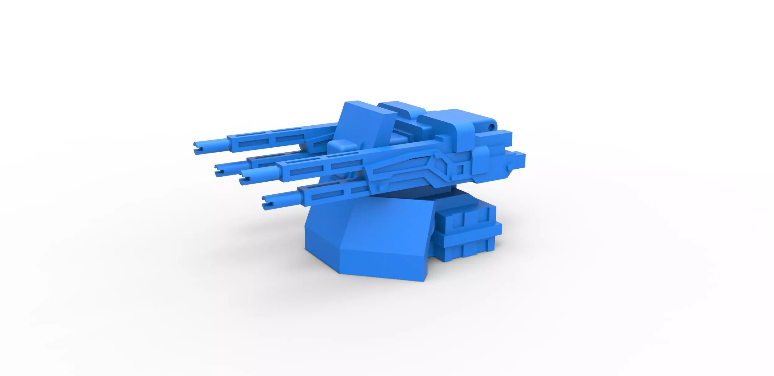 Turret gun Scale 1 to 25 3D print model