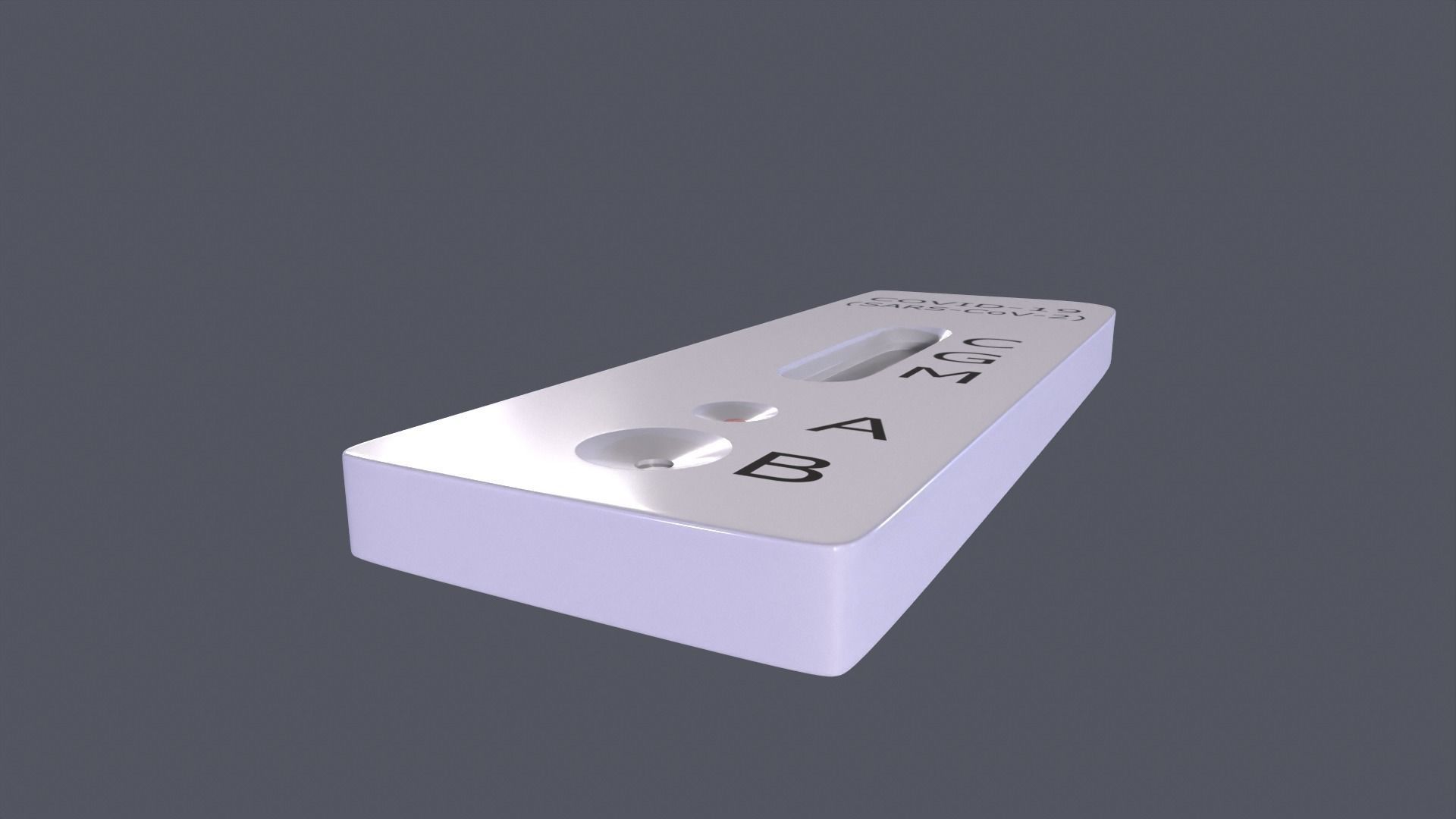 COVID-19 Tester 3D model_2