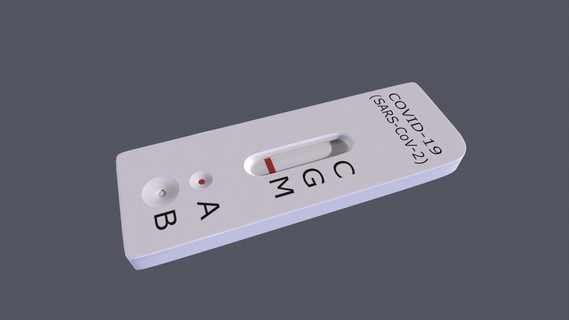 COVID-19 Tester 3D model_1