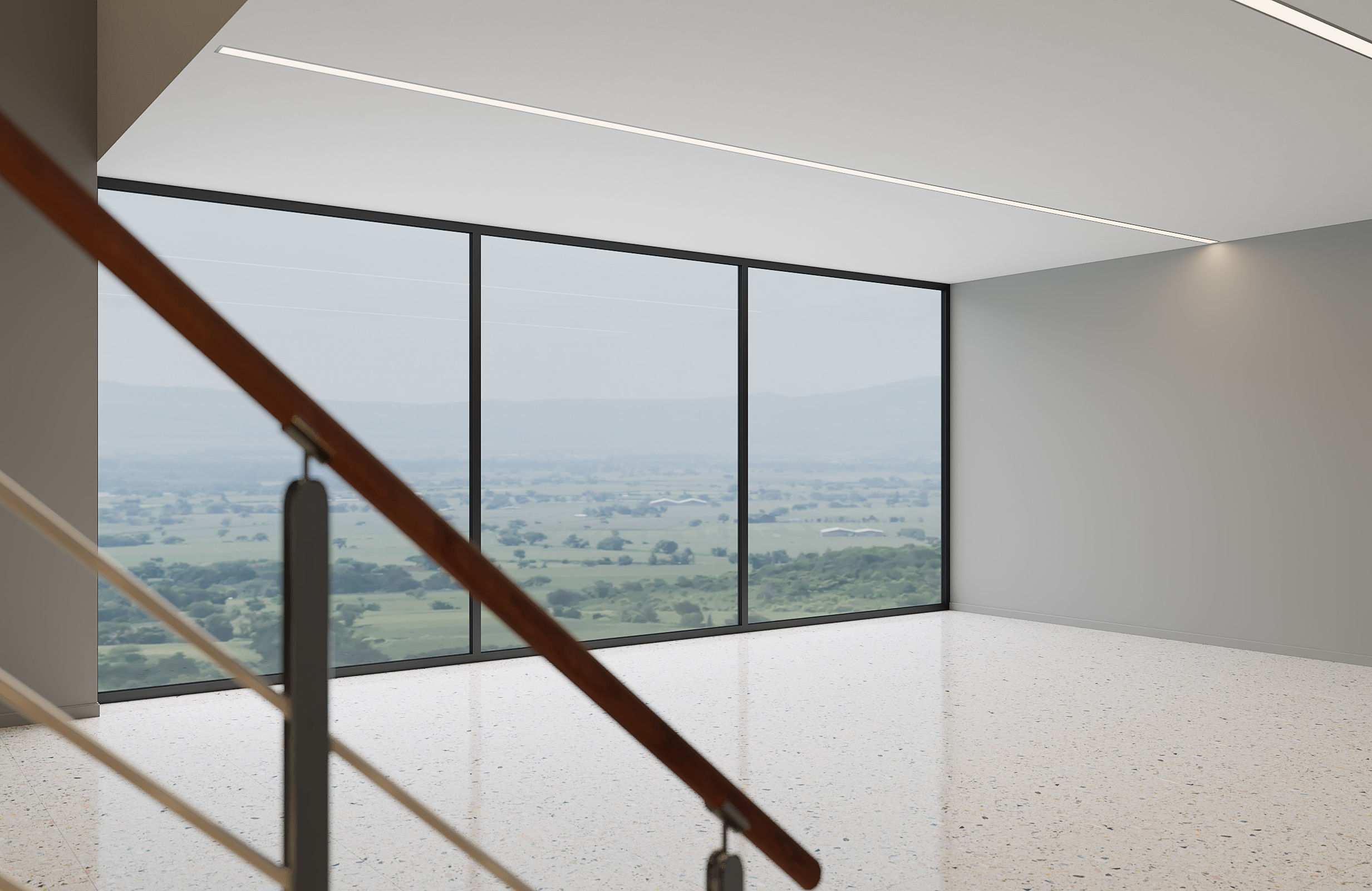 Empty interior 3D model_7