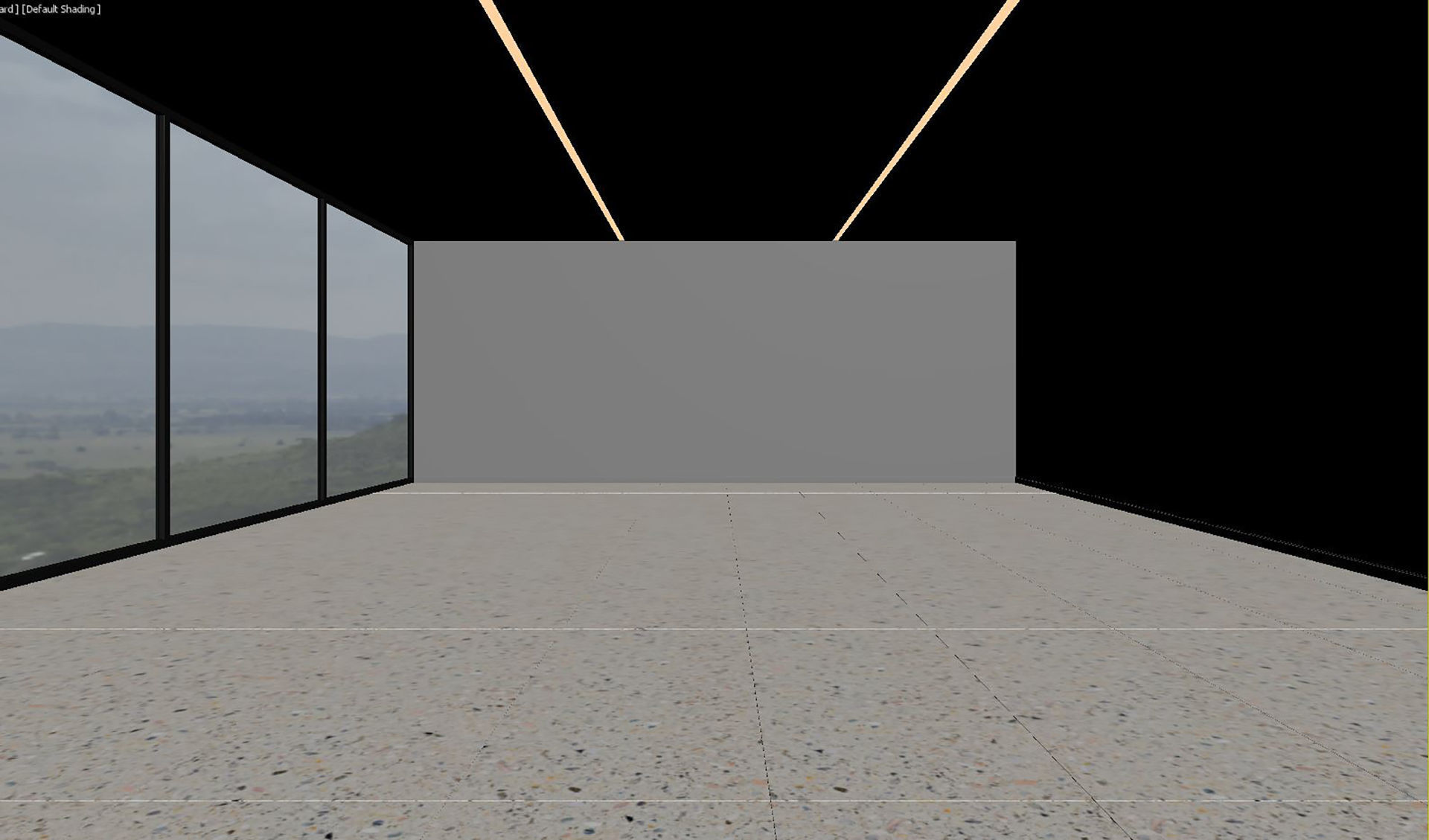 Empty interior 3D model_10