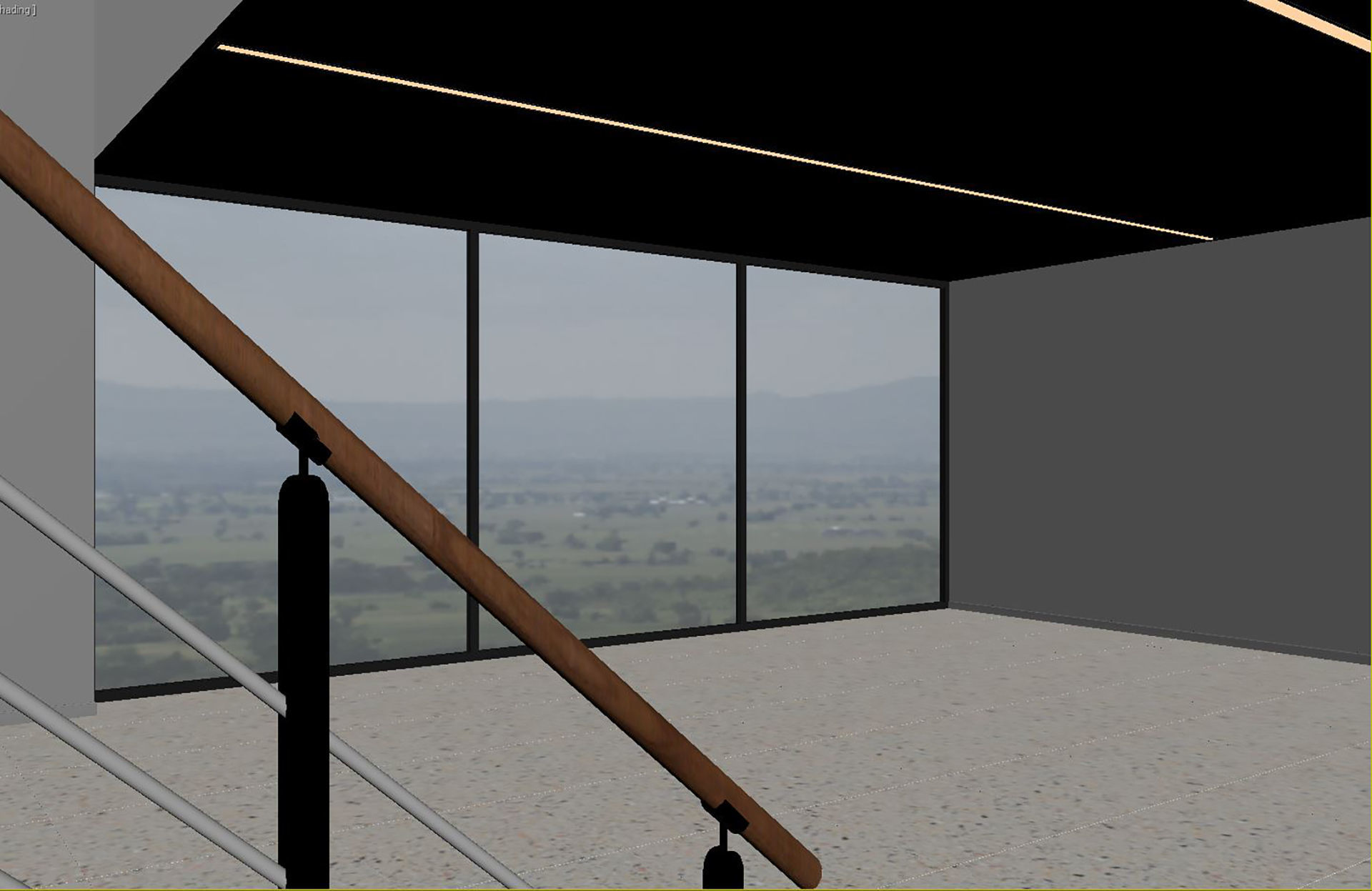 Empty interior 3D model_16