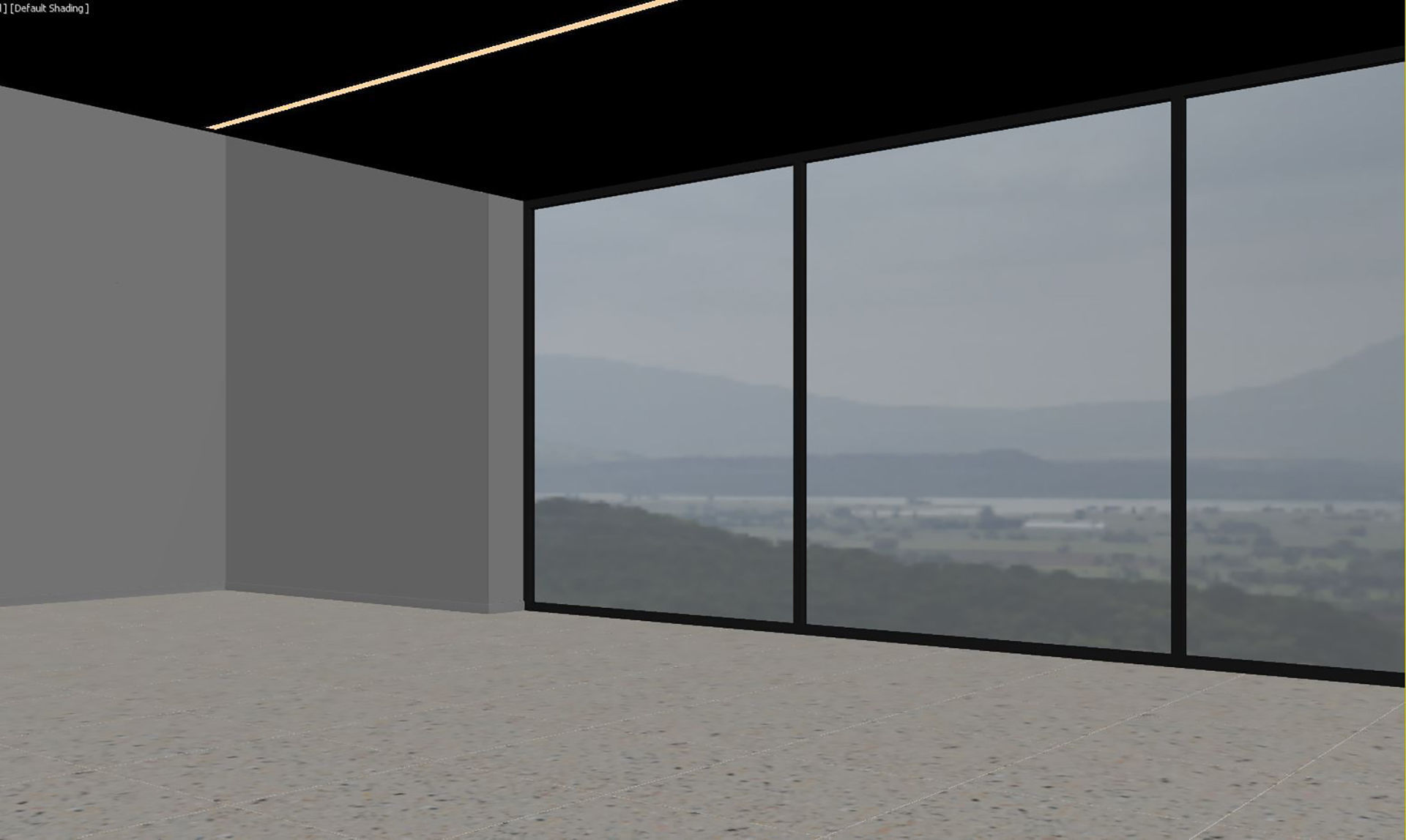 Empty interior 3D model_13