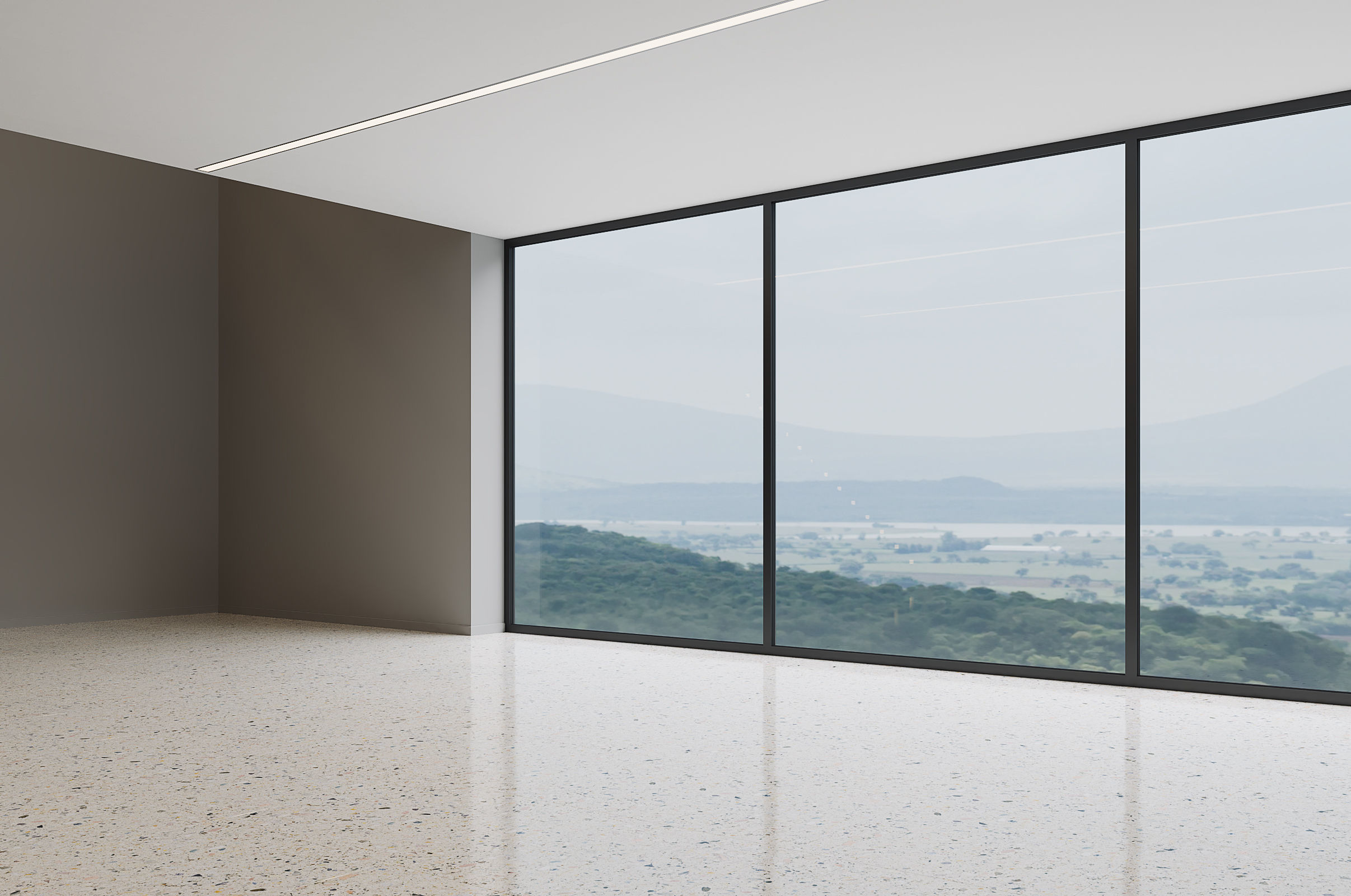 Empty interior 3D model_4