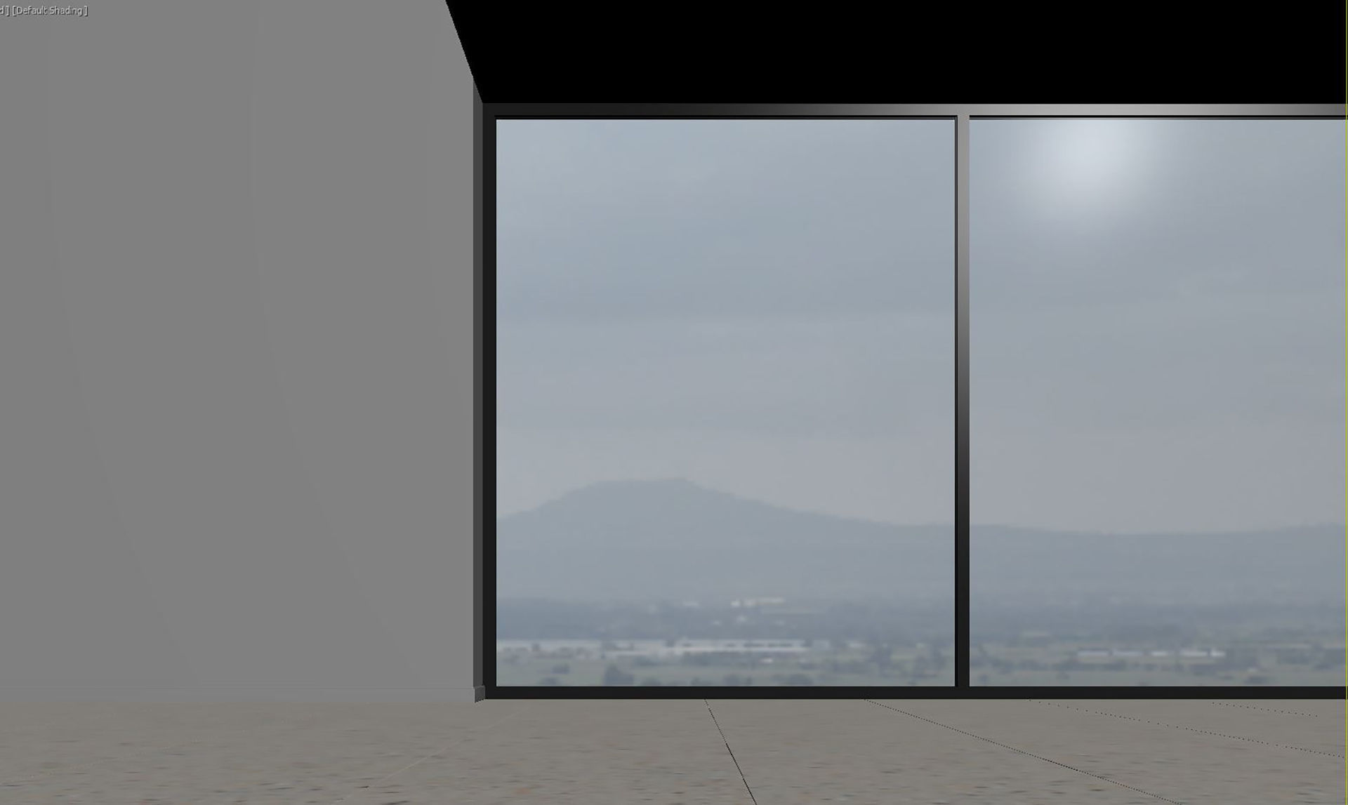 Empty interior 3D model_14