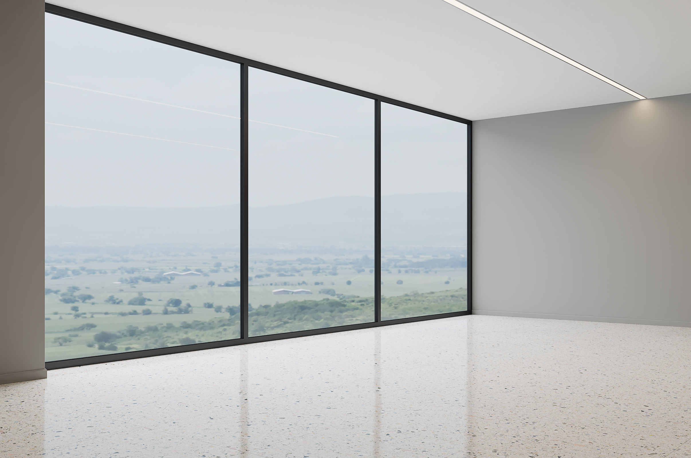 Empty interior 3D model_3