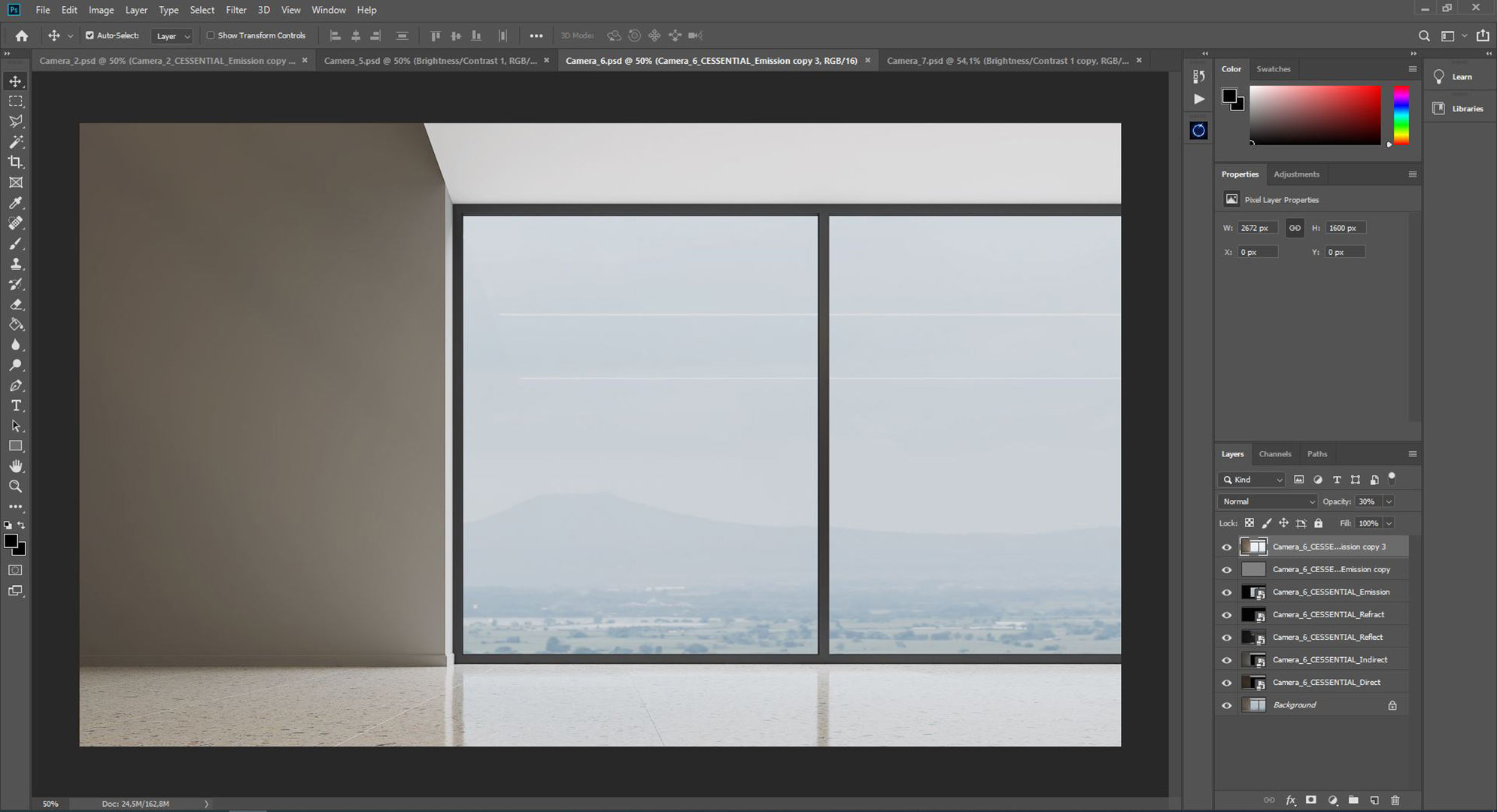 Empty interior 3D model_17