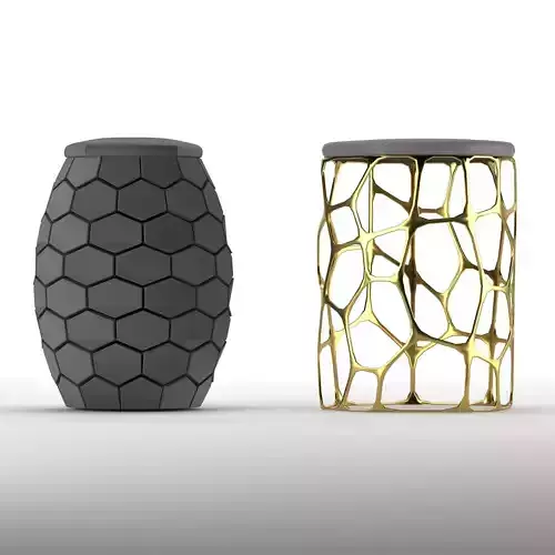 Stool side table and