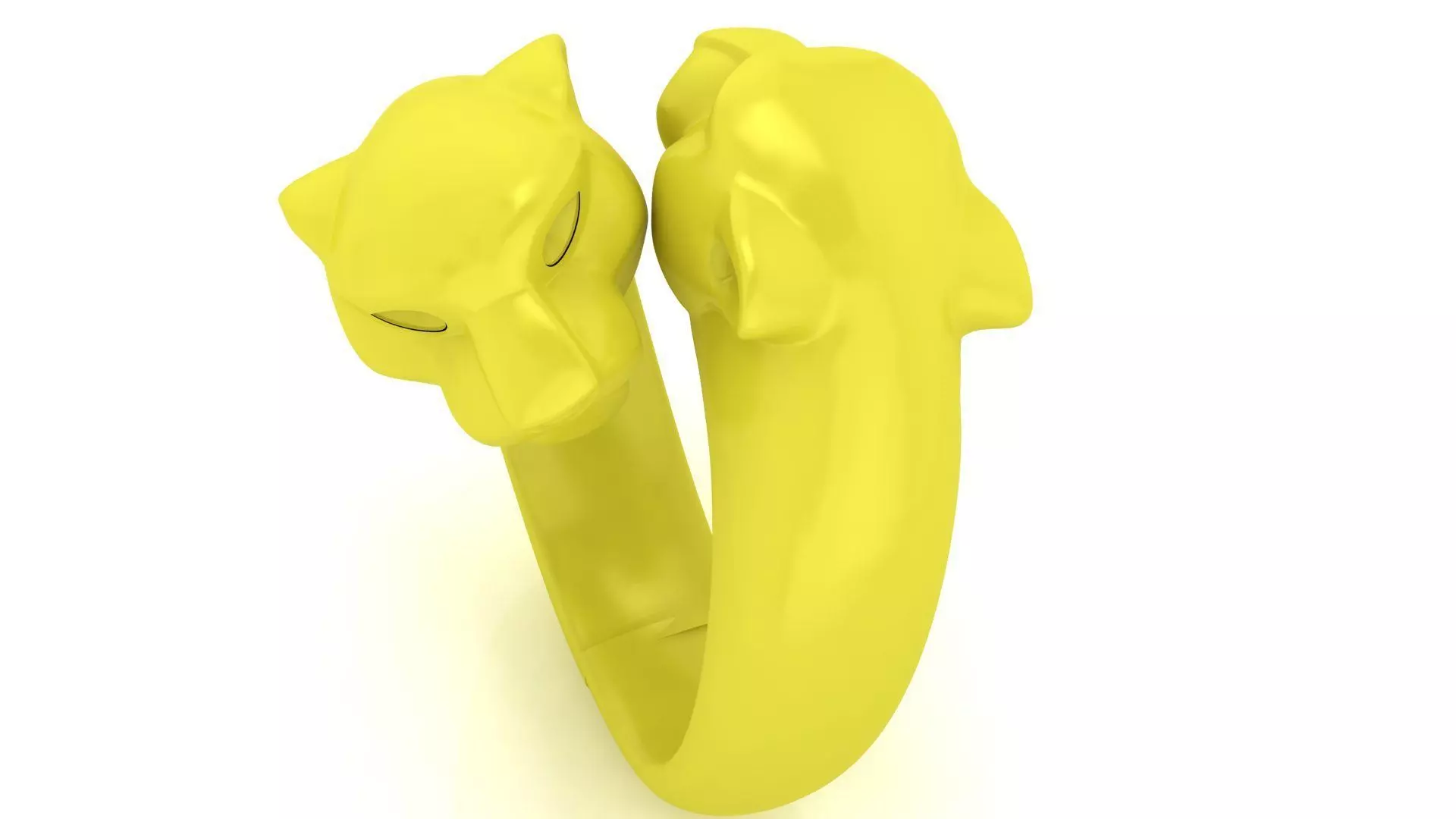 Panther Ring 3D print model