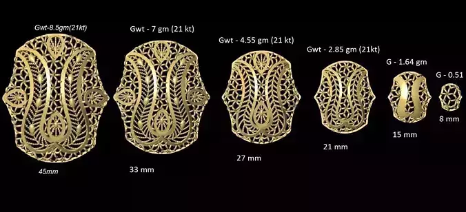 Turkey Filigree Jewellery Designs Pendant Necklase